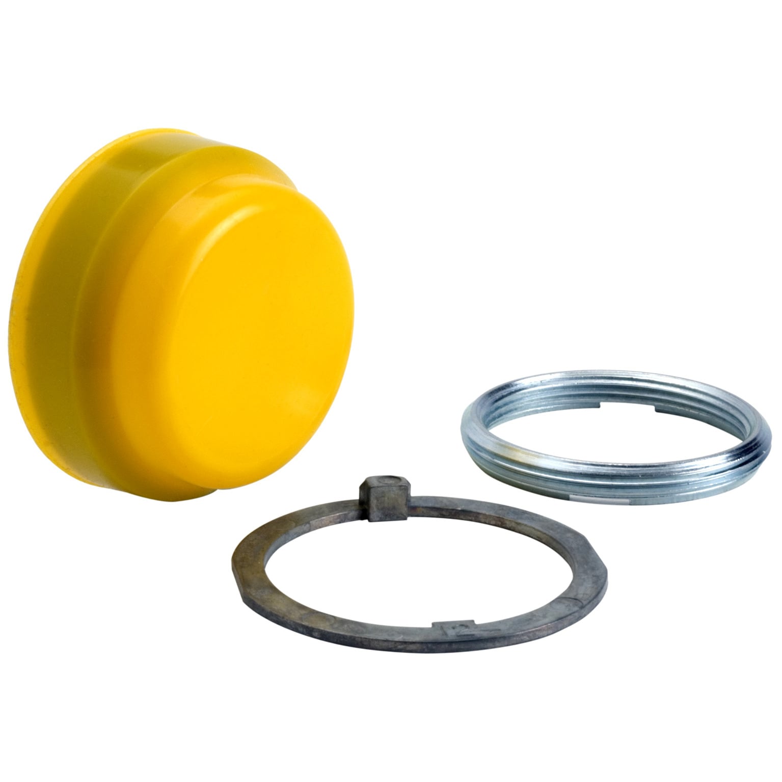 9001KU6 Harmony Protective Boot, For Use With Non-Illuminated 9001KR3U-9001KR2U-9001KR1U Pushbutton Head, 30 mm, Silicon Rubber, Yellow