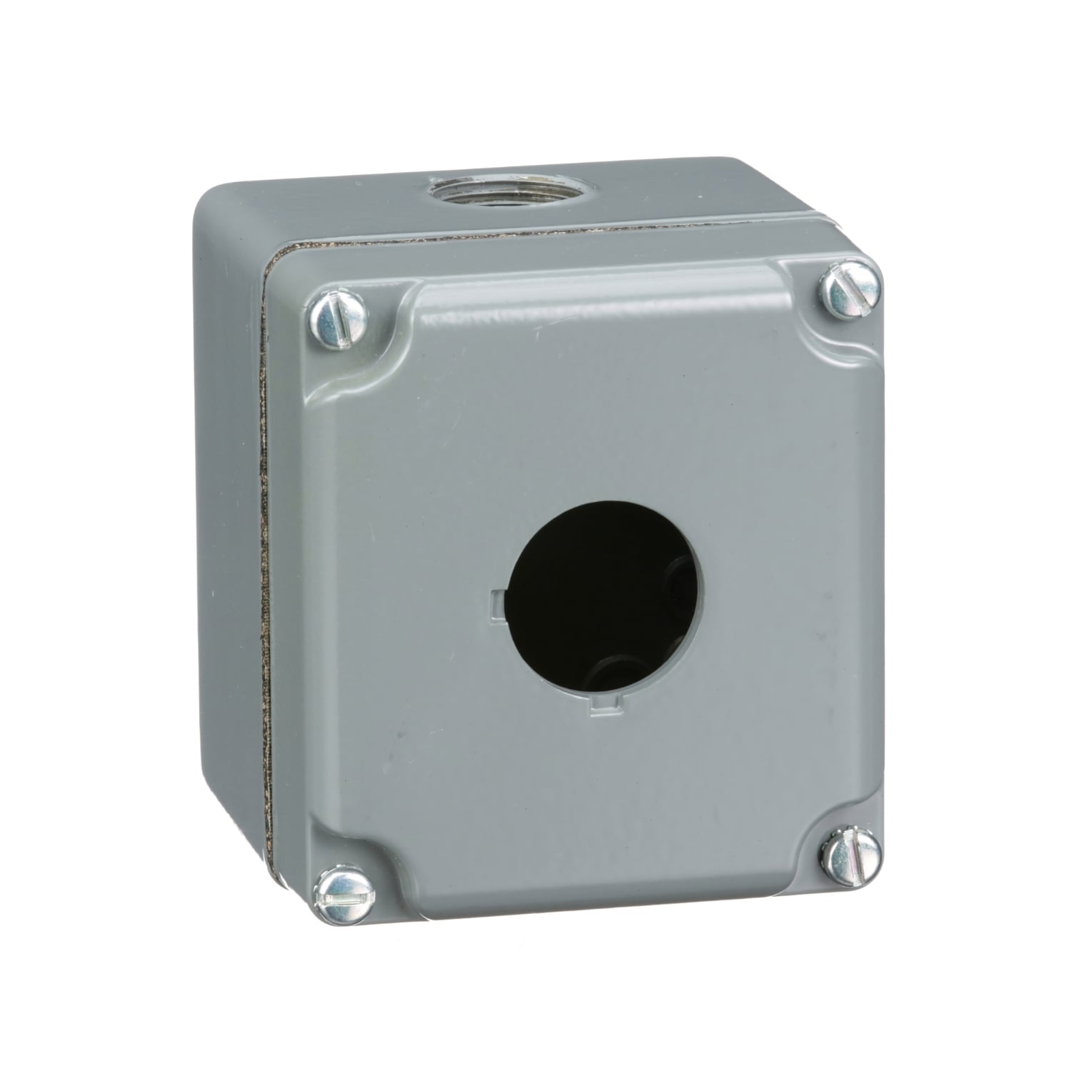9001KY1 Harmony Dusttight Oiltight Watertight Control Station Enclosure, 4 in L x 3.62 in W x 3.53 in D, 1 Outlet, NEMA 1/3/4/6/12/13 NEMA Rating, Aluminum
