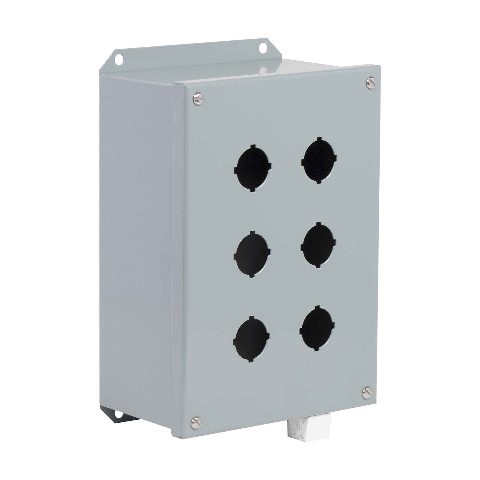 9001KYAF6 Harmony Enclosure, For Use With Class 9001 Type K/SK and KS Pushbutton Control Station, NEMA 3/13, Sheet Steel