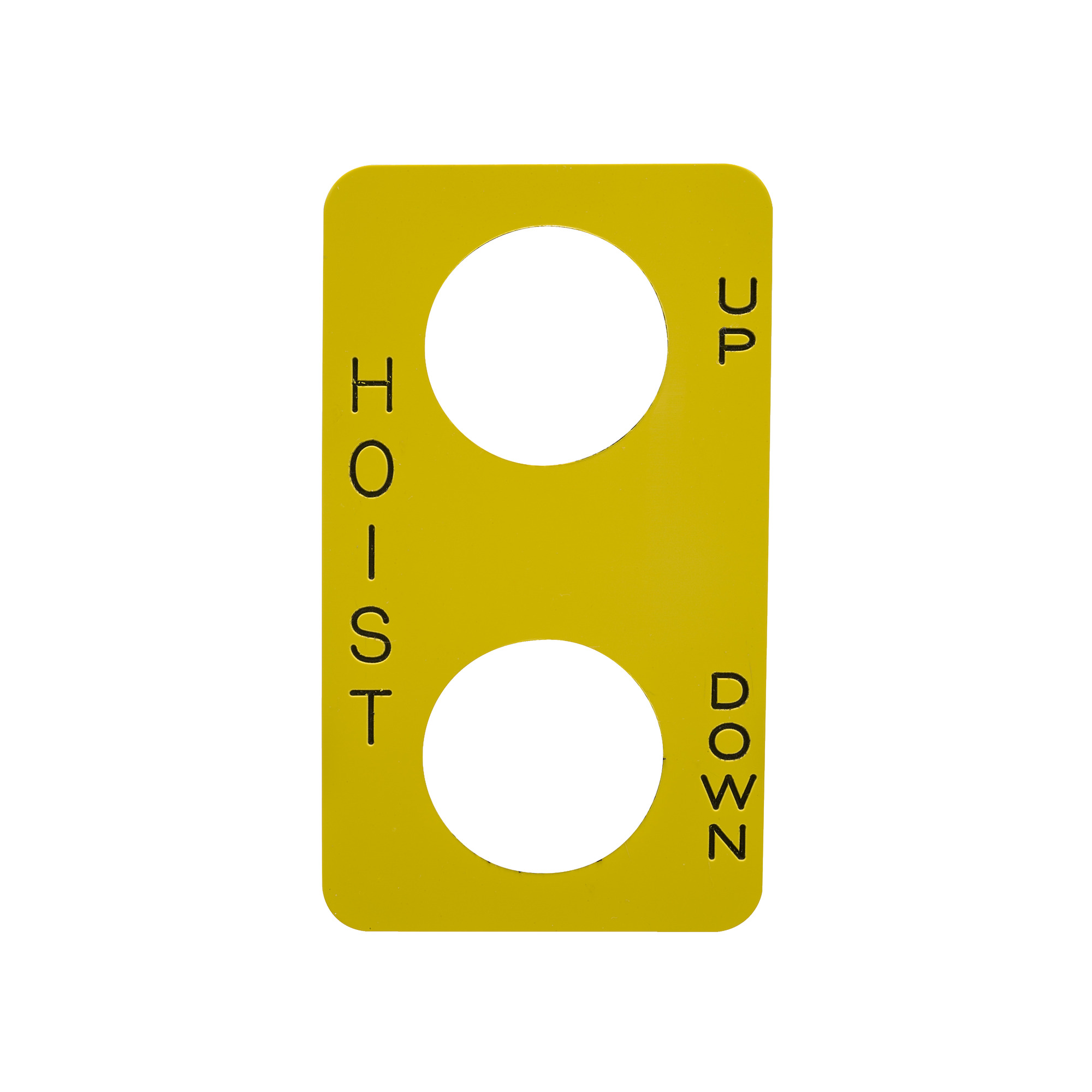 9001SKN299 Harmony Direct Mount Legend Plate, 2.9 in H x 5.4 in W