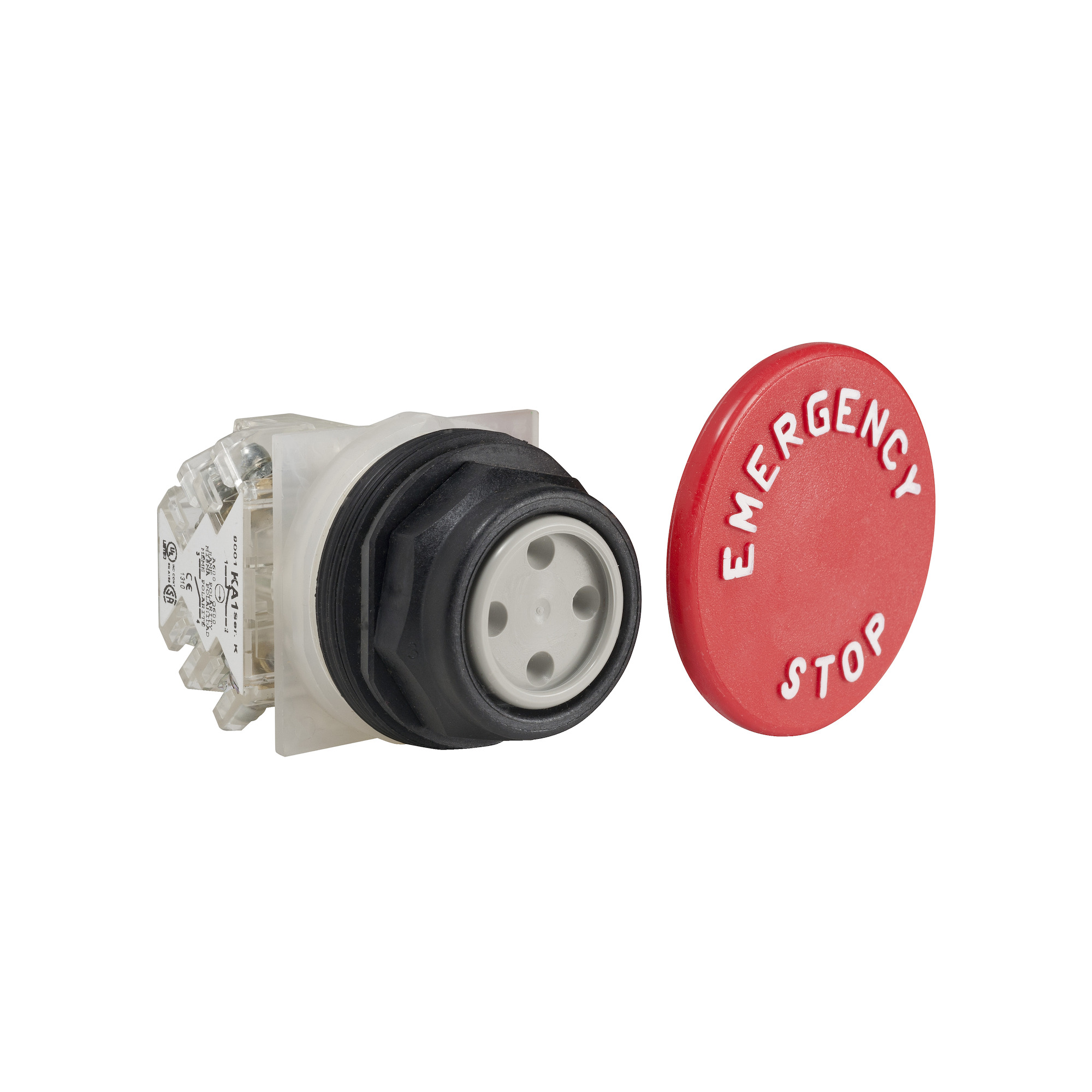 9001SKR5R05H13 Harmony Pushbutton, 30 mm, 1NO-1NC Contact