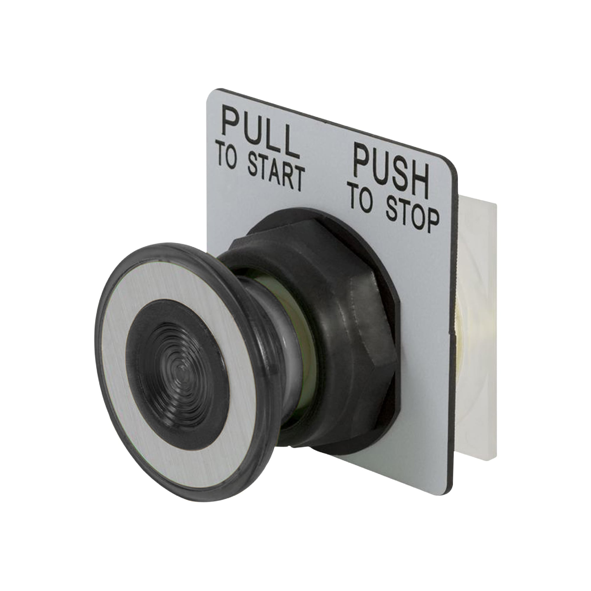 9001SKR8B Harmony Type SK Corrosion-Resistant Dusttight/Oiltight/Watertight Heavy Duty Round Unmarked Non-Illuminated Pushbutton Operator, 30 mm, 3 Positions, Black
