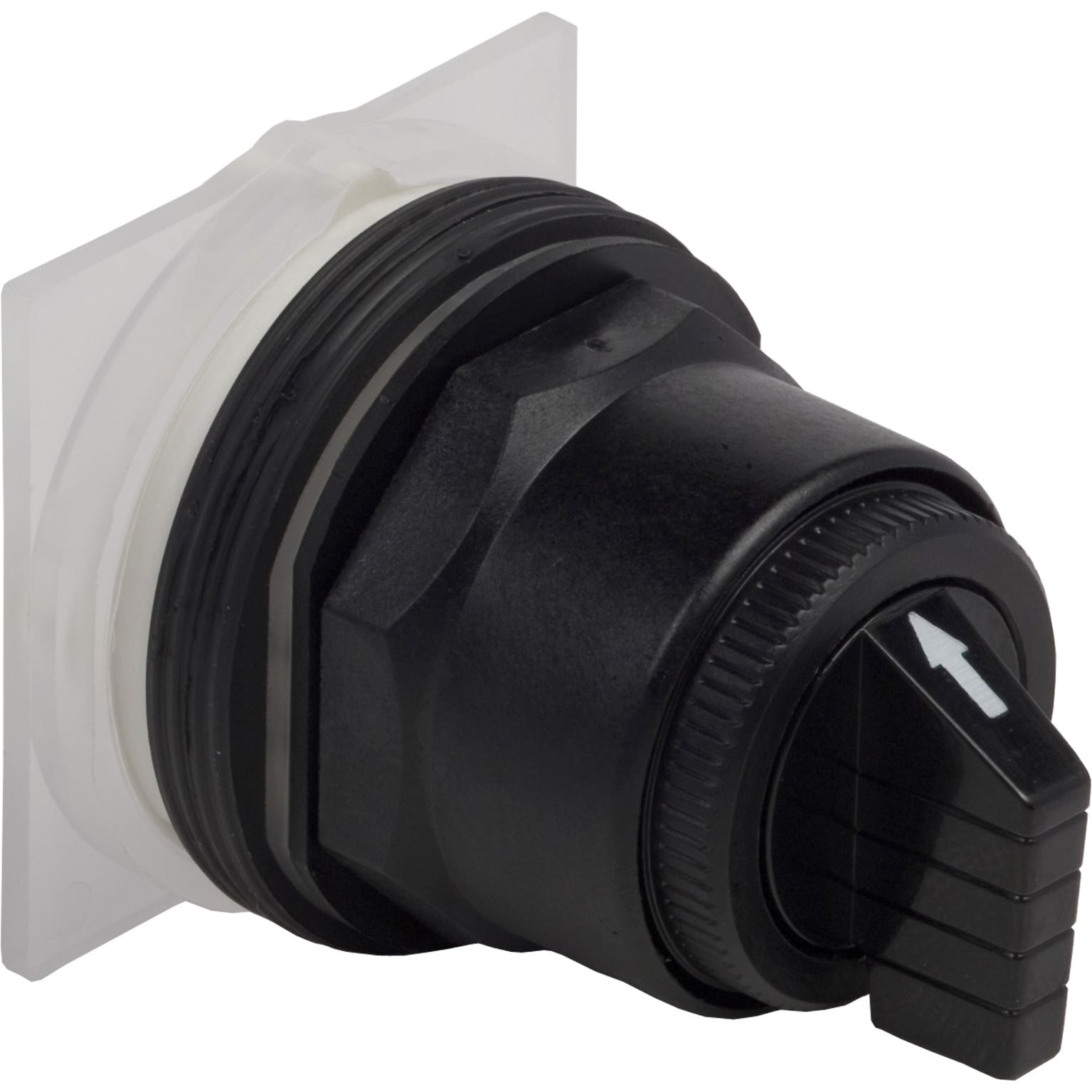 9001SKS73B Harmony Type SK Corrosion-Resistant Dusttight/Oiltight/Watertight Heavy Duty Non-Illuminated Selector Switch Operator, 30 mm, 3 Positions, Black