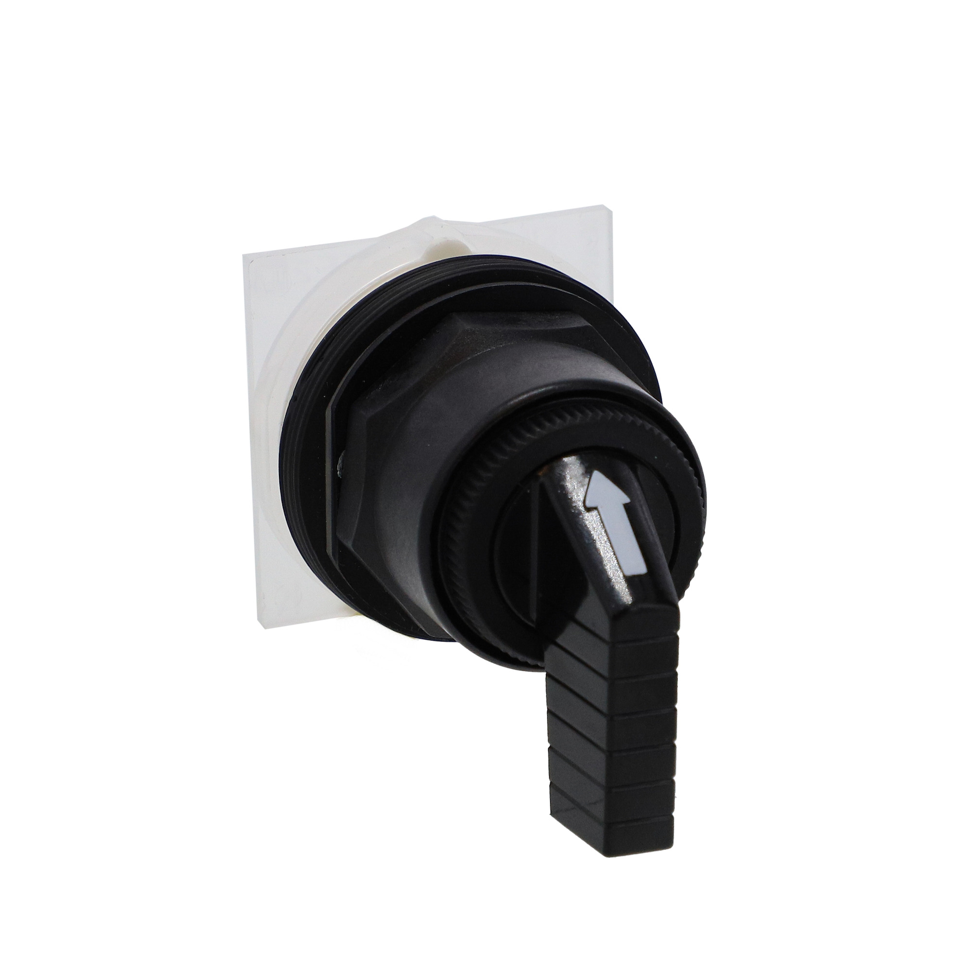 9001SKS73FB Harmony Type SK Corrosion-Resistant Dusttight/Oiltight/Watertight Heavy Duty Round Non-Illuminated Selector Switch Operator, 30 mm, 3 Positions, Black