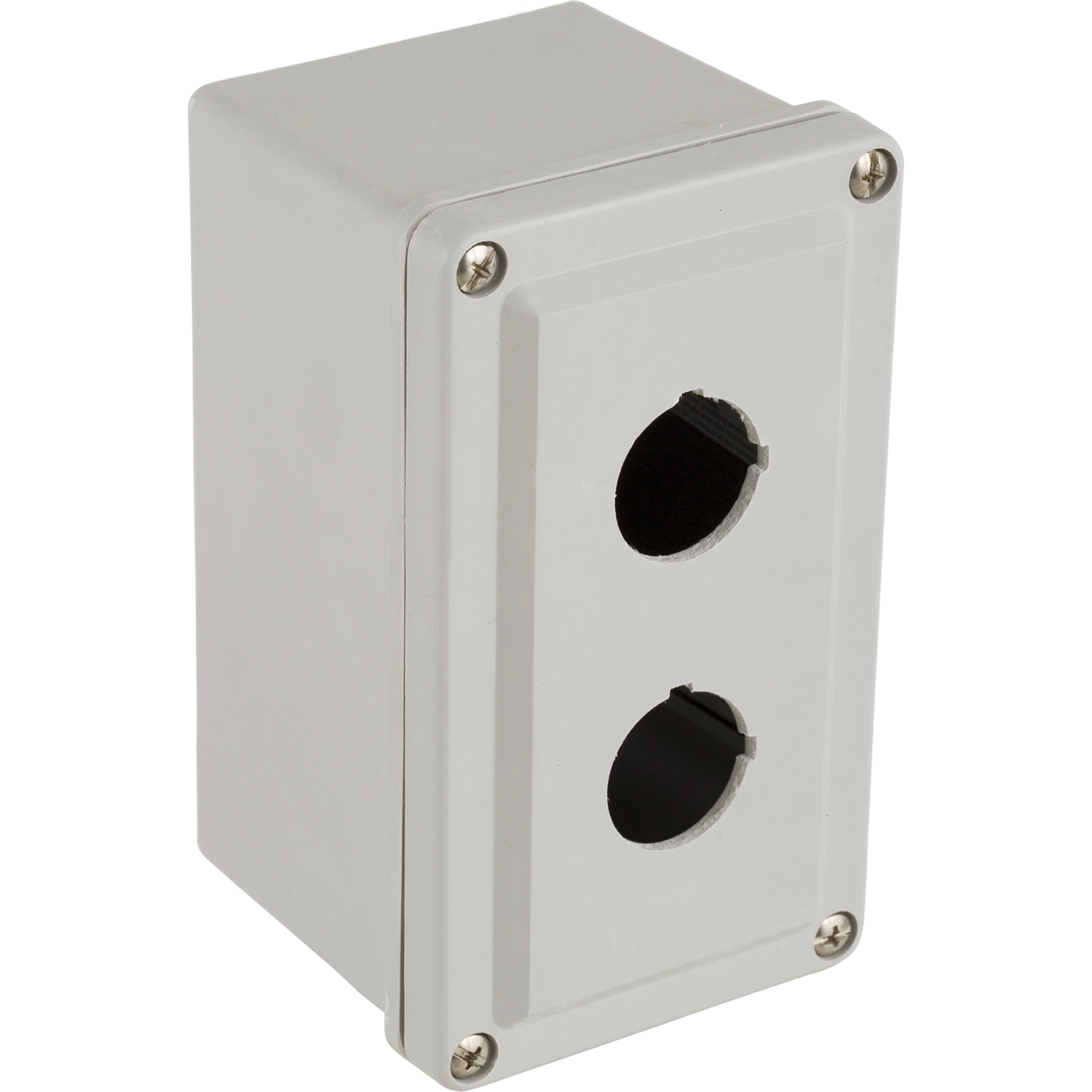 9001SKY2 Harmony Empty Control Station Enclosure, 6.65 in L x 3.82 in W x 3.9 in D, 2 Outlets, NEMA 1/3/4/4X/12/13 NEMA Rating, Plastic