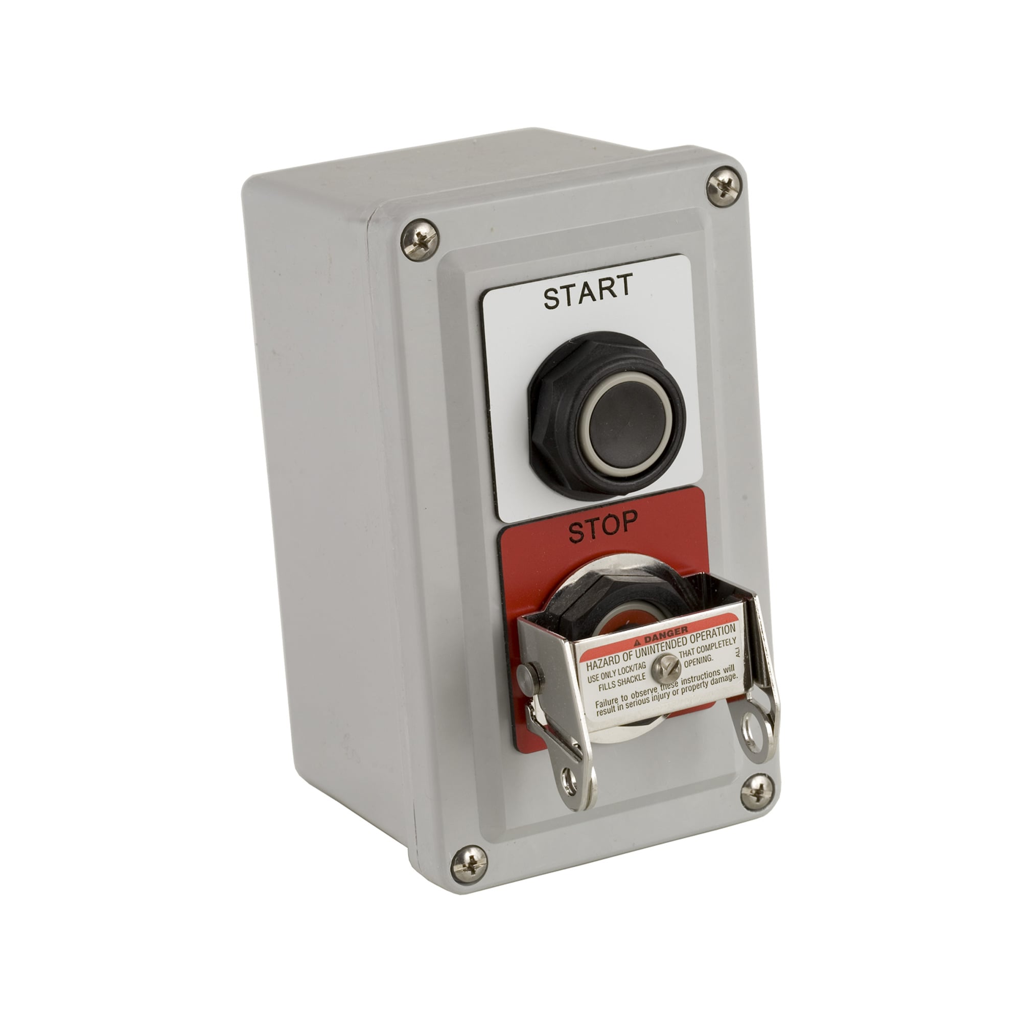 9001SKY203 Harmony Corrosion-Resistant Dust/Oil/Watertight Push Button Control Station, 600 V AC, 10 A, 1NO-2NC Contact, 2 Operators, NEMA 1/3/4/13 NEMA Rating