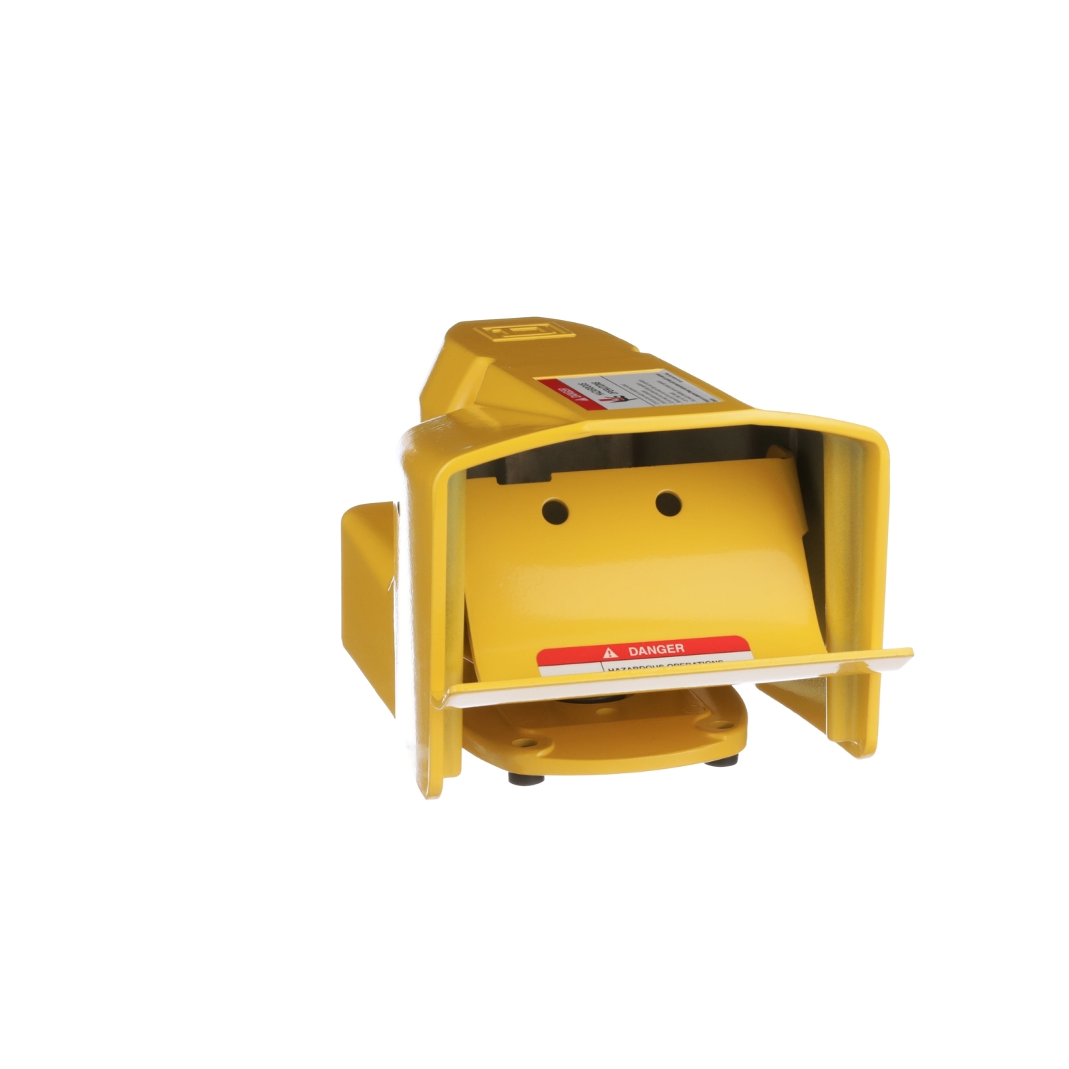 9002AW117 Harmony Heavy Duty Foot Switch With Oversized Pedal Shield, Side Shield, Safety Door, 600 V AC/DC, 5 A, 1 Poles
