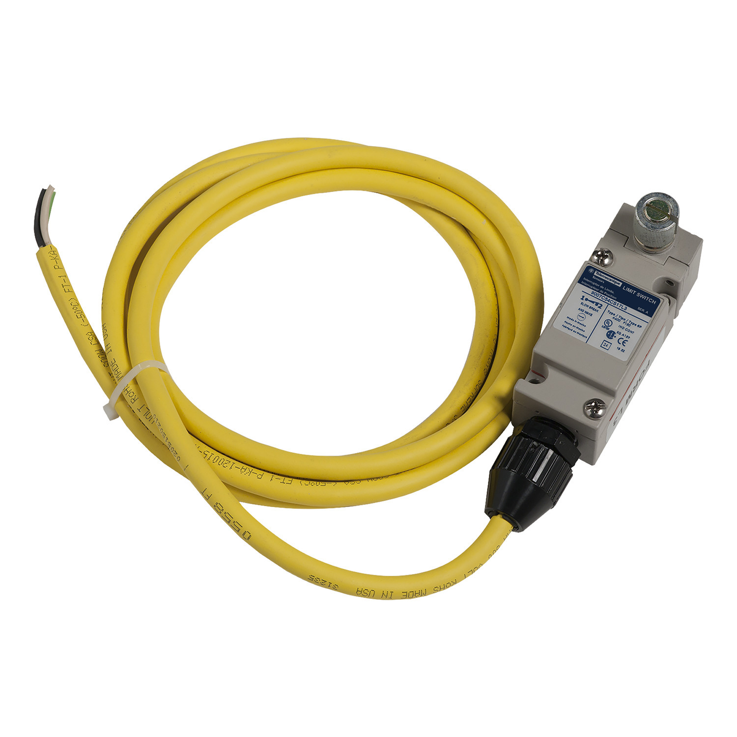 NEMA limit switch, 9007C, heavy duty, standard, spring return lever, special