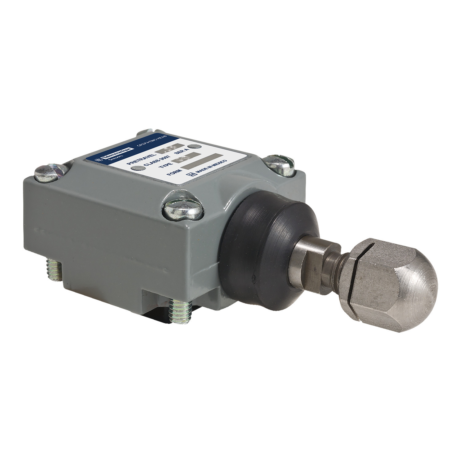 Limit switch lever, 9007, 9007C zinc, fixed length, no roller