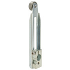 NEMA limit switch, 9007C, adjustable length lever arm, nonbendable, 0.688 inch ball bearing roller, 0.25 inches wide
