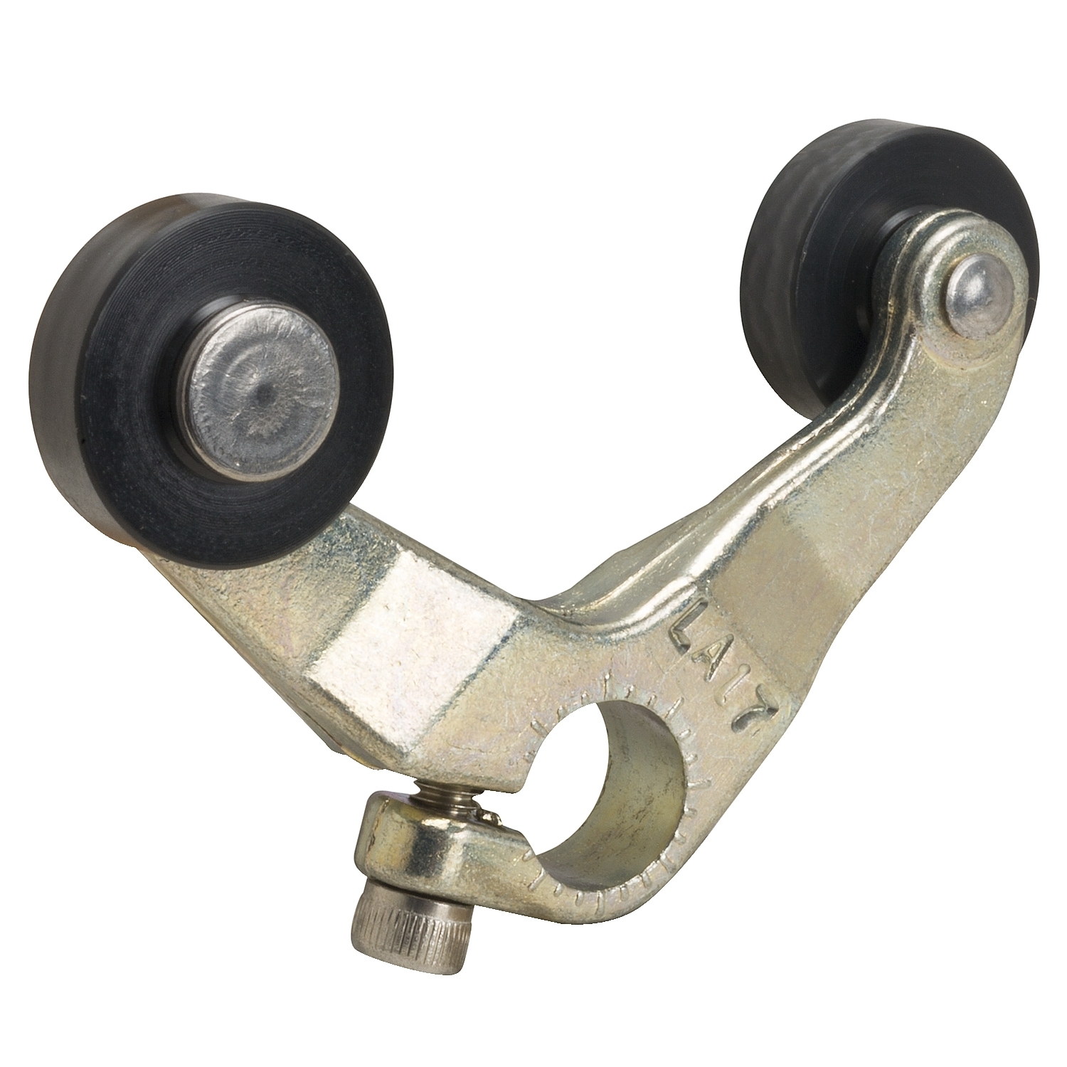 Limit switch lever, 9007, 9007C zinc, 90 fork, RH opposing nylon rollers