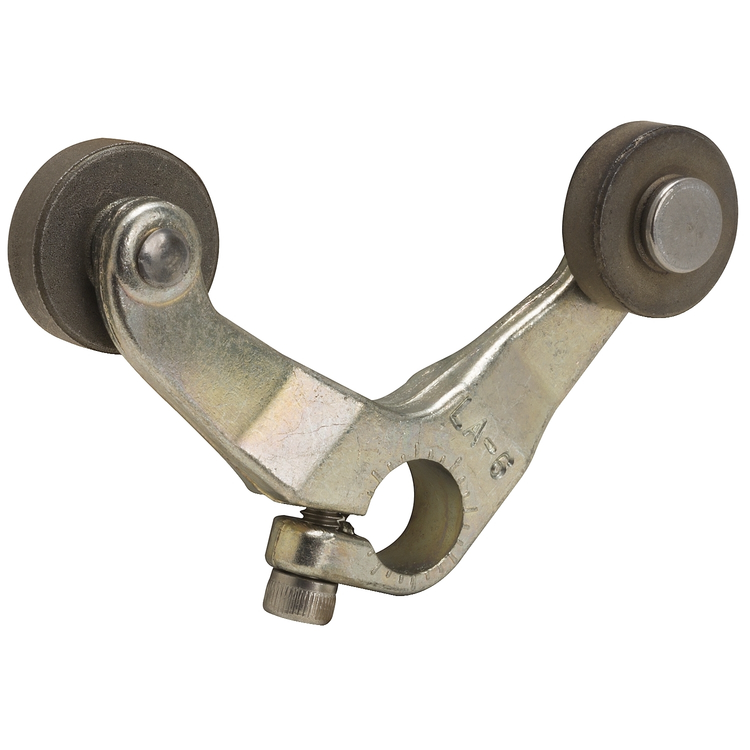 Limit switch lever, 9007, 9007C zinc, 90 fork, LH opposing steel rollers