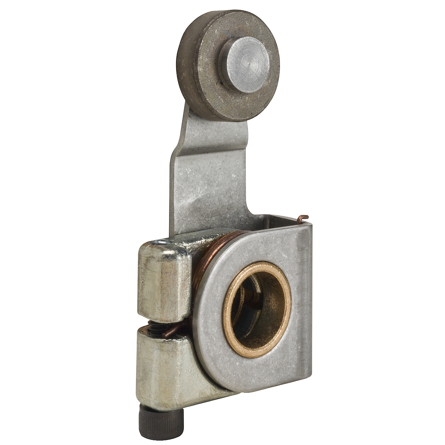 9007RA11 Osisense Heavy Duty 1-Way Lever Arm, 1-1/2 in L, Steel Roller, Cast Zinc