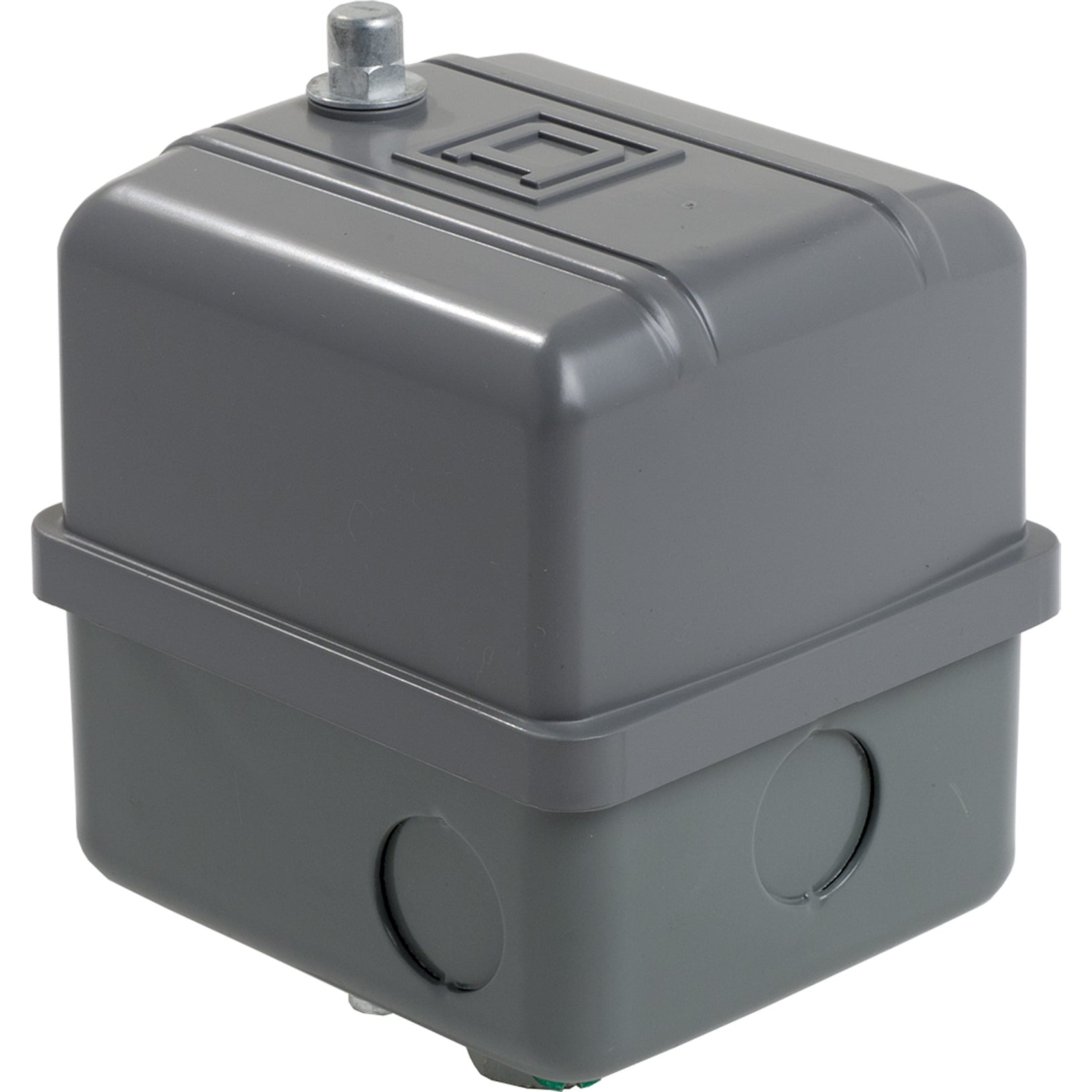 9012GGW21S174 Adjustable Differential Electromechanical Pressure Switch, 0.01 to 0.68 bar Pressure, 0.8 to 2 psi Differential, 2NO-2NC SPDT-DB Contact, Screw Clamp Connection, 3 A at 240 V AC Contact