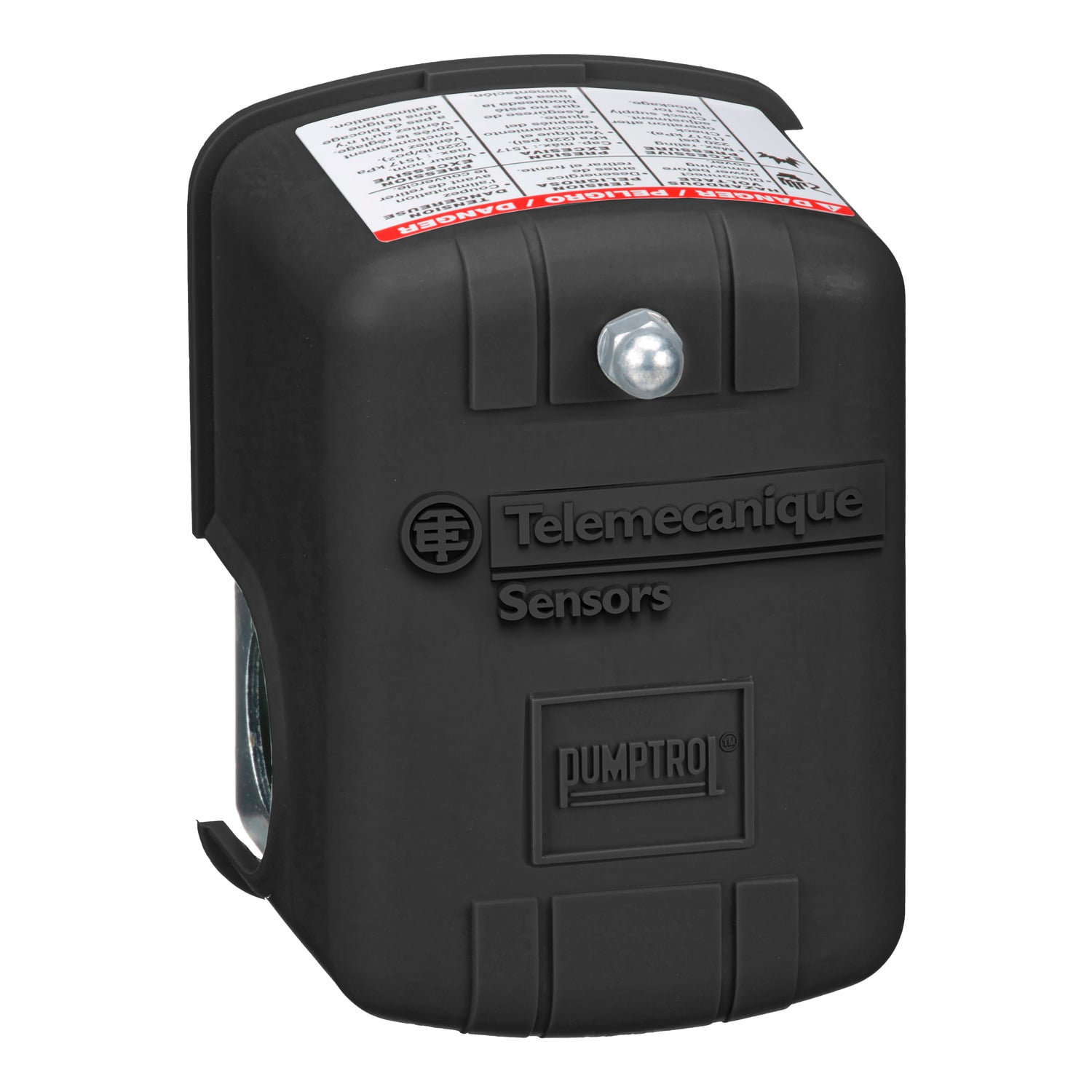 Pumptrol, 9013FH, air compressor switch, fixed differential, Off at 100 PSI, high hp
