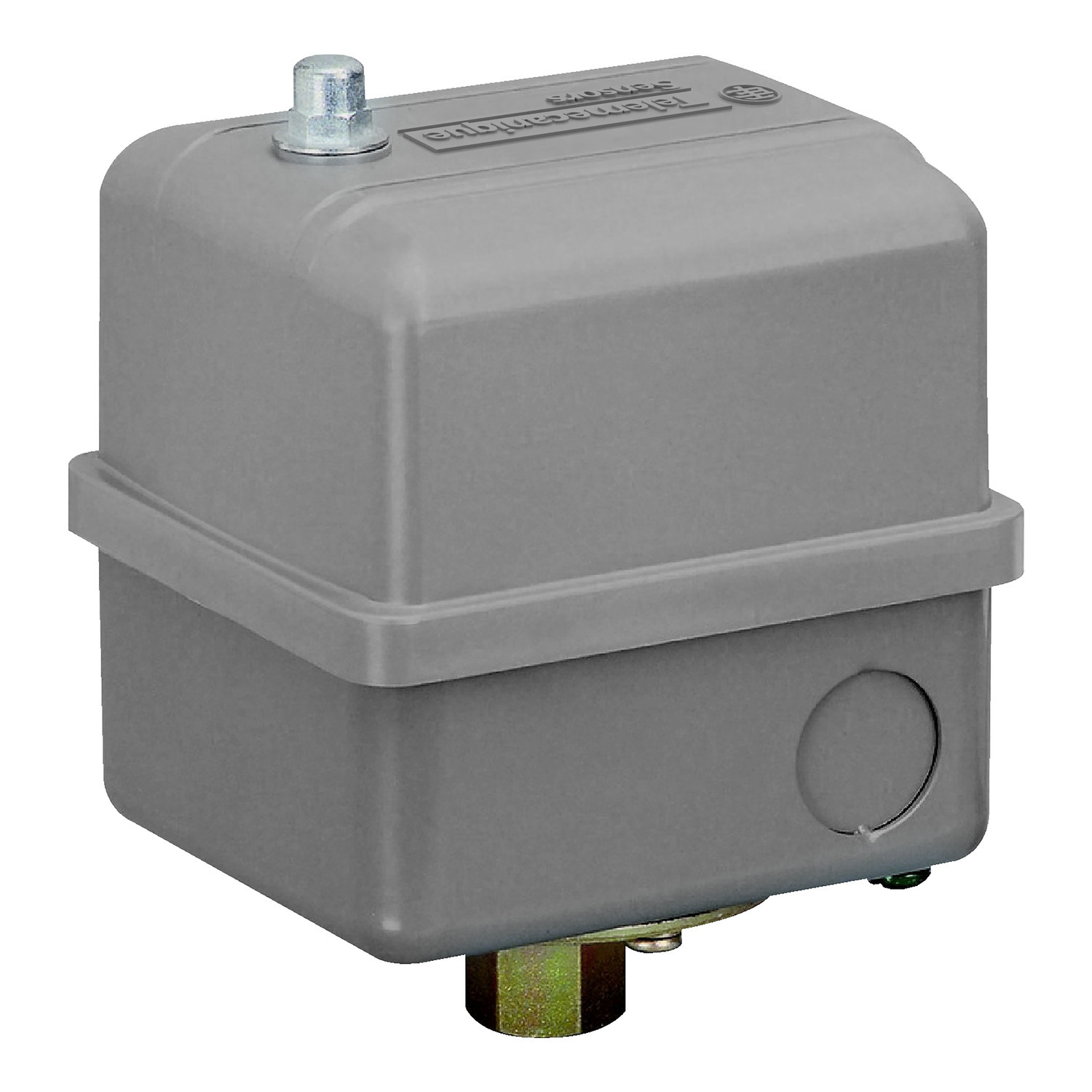 9013GHG2J56 Pumptrol Adjustable Electro-Mechanical Pressure Switch, 40 to 170 psig Pressure, 20 to 40 psi Differential, 2NC DPST-DB Contact, 1/4 in NPSF Screw Clamp Connection, 5 hp at 575 V AC Contact