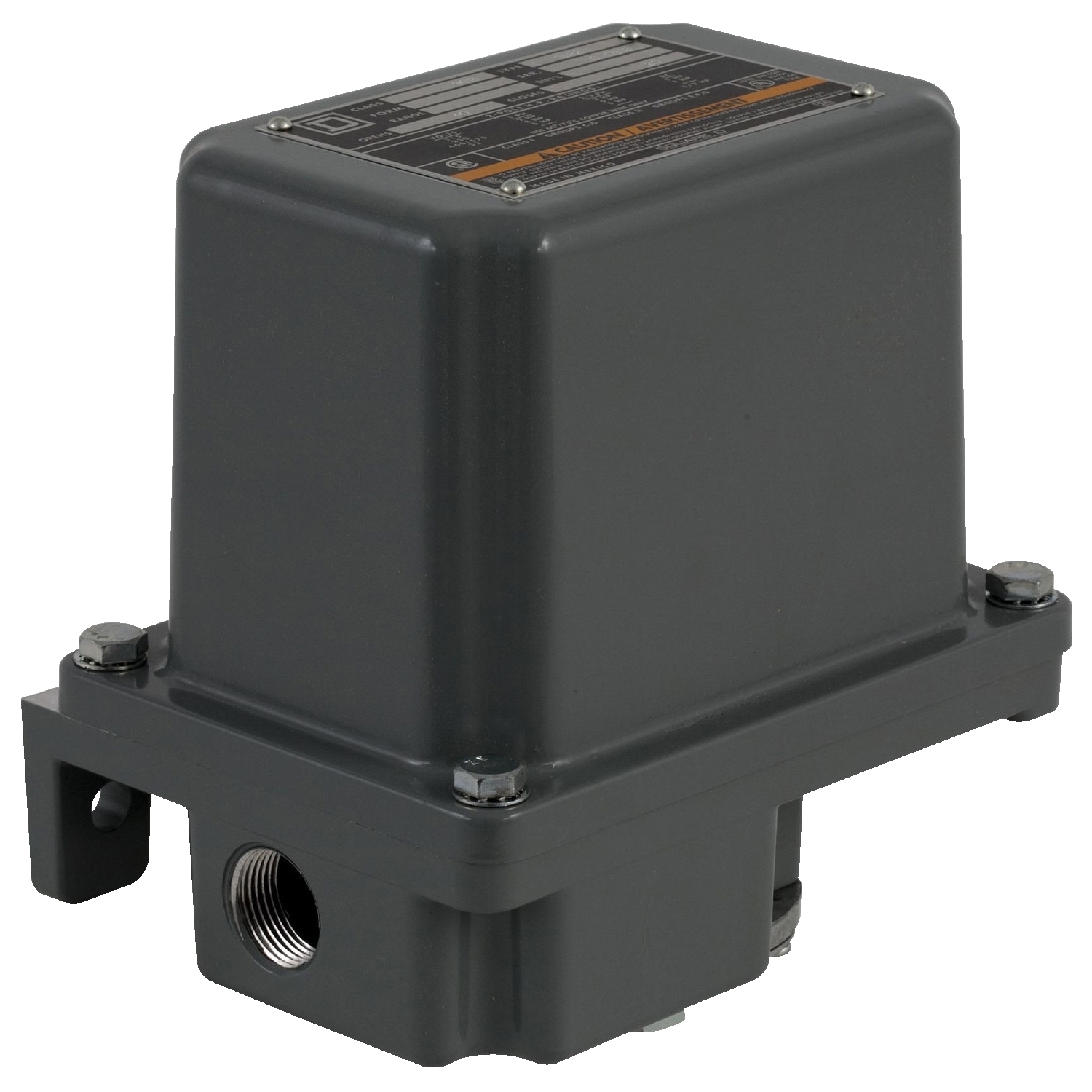 9013GHR2J56 Pumptrol Type G Electromechanical Pressure Switch, 35 to 150 psig Pressure, 2NC DPST-DB Contact, Screw Clamp Connection
