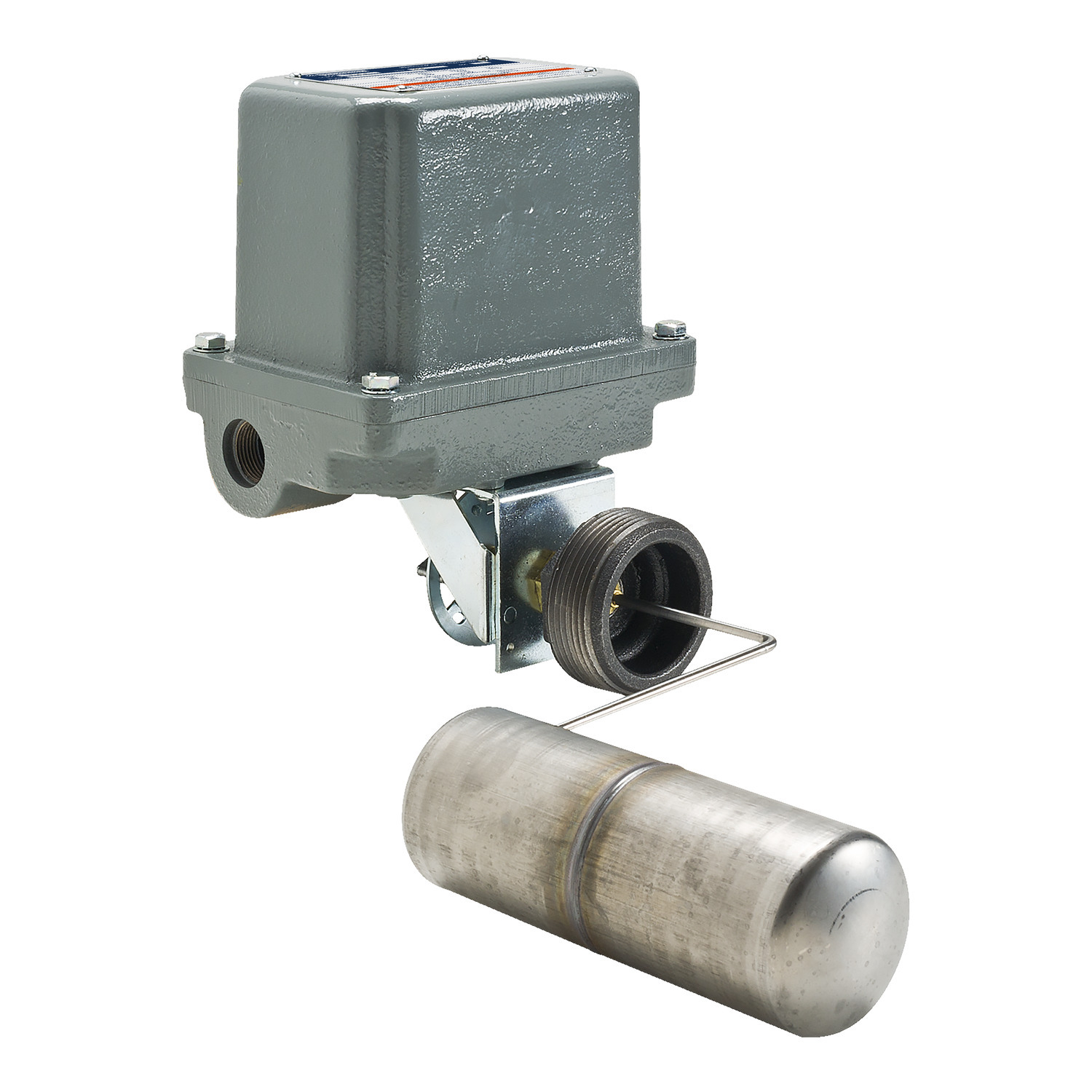 9038CW32 Pumptrol 9038 2-Pole Type C Adjustable Closed Tank Mechanical Alternator DPST Float Switch, 575 V AC Input, -22 to 220 deg F