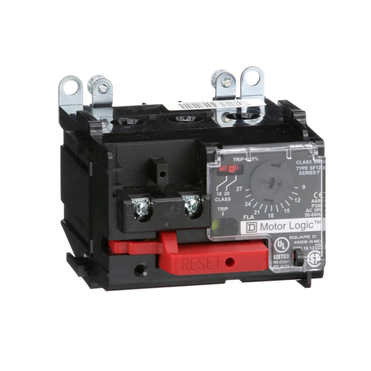 9065SF120 Solid-State Thermal Overload Relay, 27 A, 1NC 1 Form B Contact