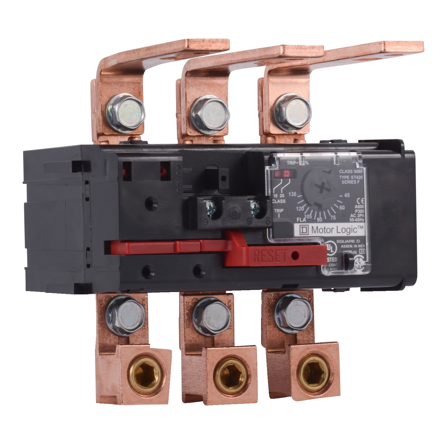 9065ST420 Solid State Thermal Overload Relay, 45/135 A, 600 V AC V Coil