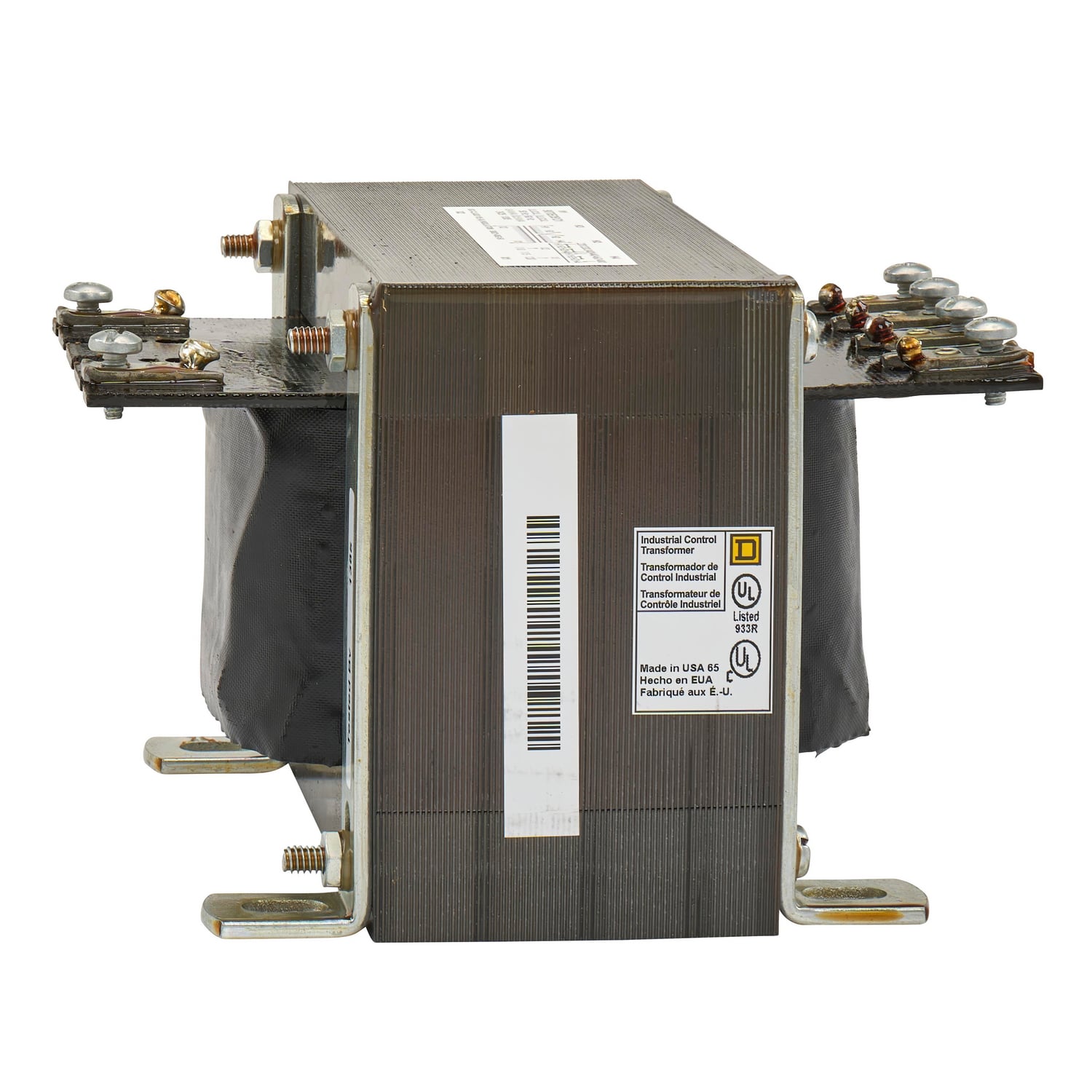 9070EO51D1 Type EO Industrial Control Transformer, 240/480 V AC Primary, 120 VAC Secondary, 400/500 VA Power Rating, 50/60 Hz, 1 Phase
