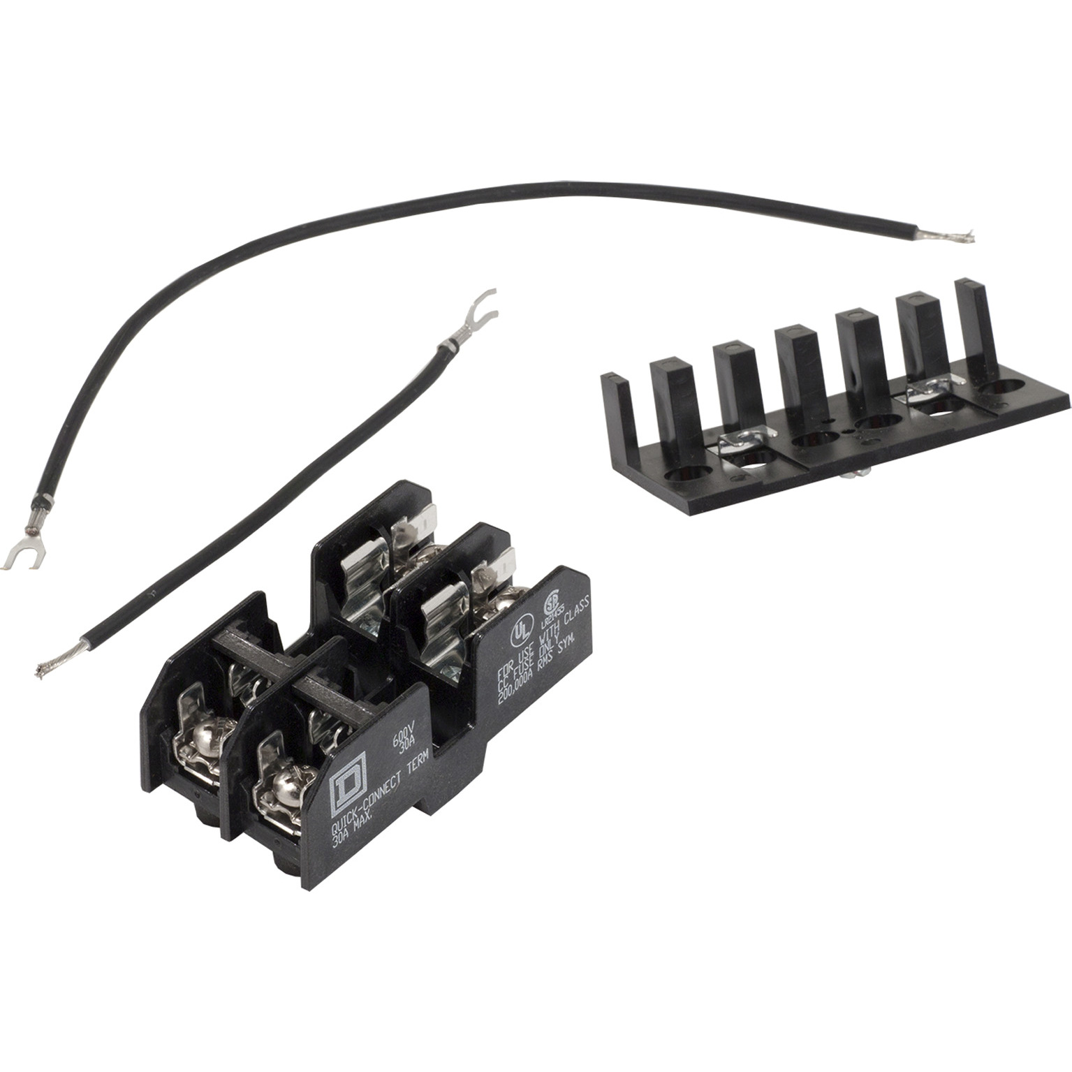 9070FB2B Transformer Fuse Block, 600 V AC, 30 A, Midget Fuse