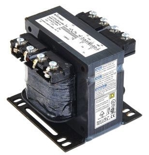 9070T200Q53590 Type T Control Transformer, 200 VA Power Rating, 50/60 Hz, 1 Phase