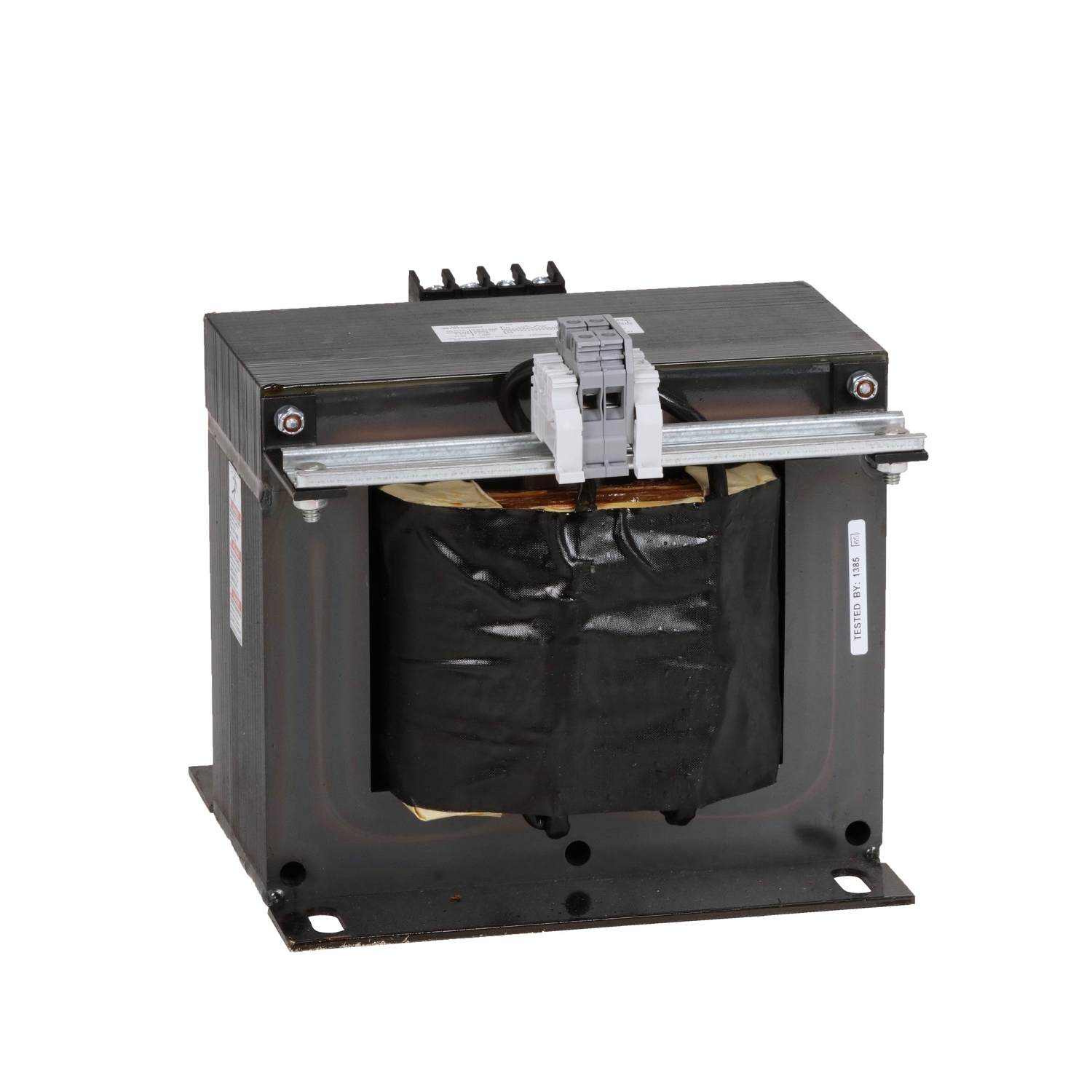 9070T5000D1 Type T Open Style Industrial Control Transformer, 220/440/110/230/460/115/240/480/120/220/440/230/460/240/480 V AC Primary, 115/120/110 VAC Secondary, 5000 VA Power Rating, 50/60 Hz, 1 Phase