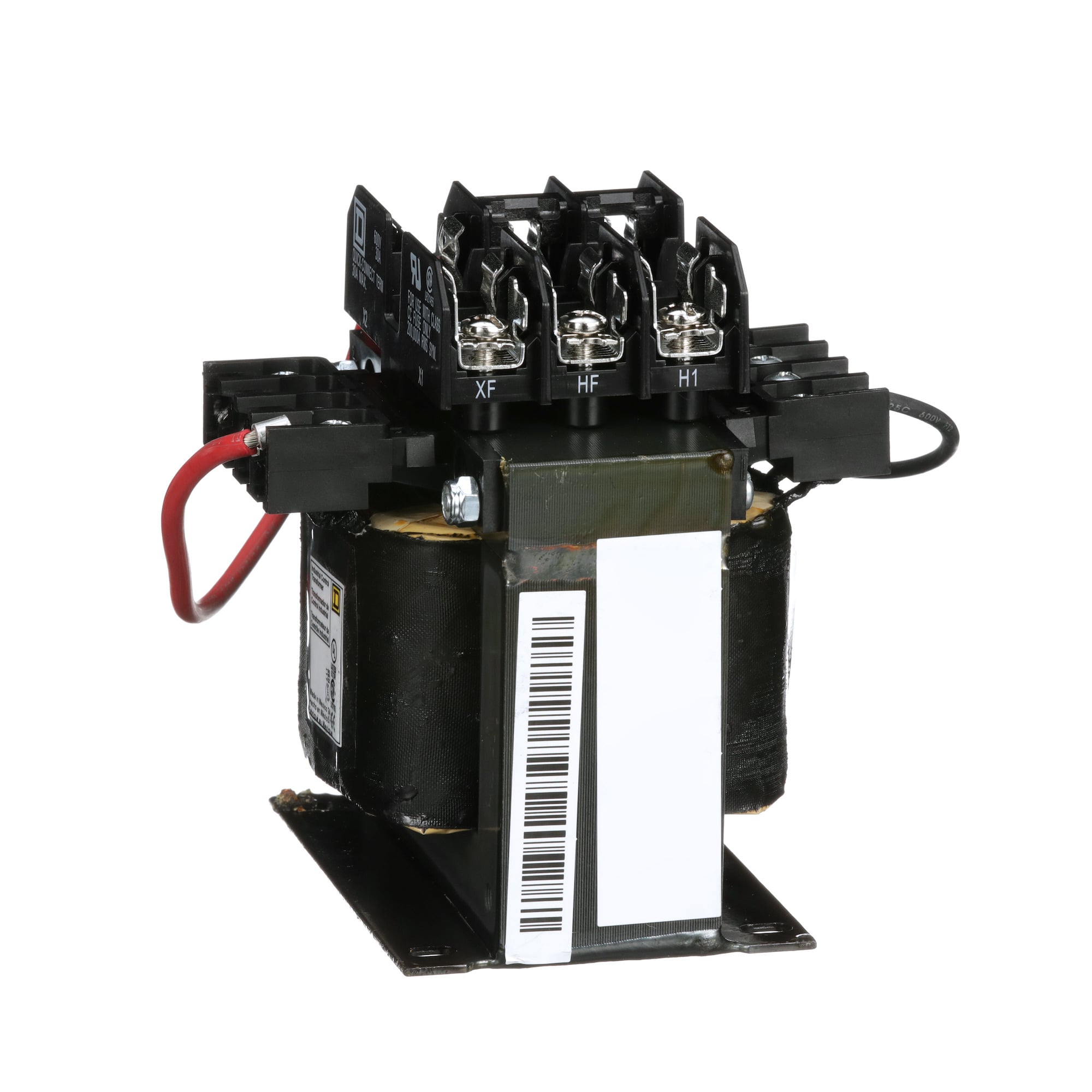 9070TF300D2 Type TF Industrial Open Style Control Transformer, 240 x 480 V AC Primary, 24 VAC Secondary, 300 VA Power Rating, 50/60 Hz, 1 Phase
