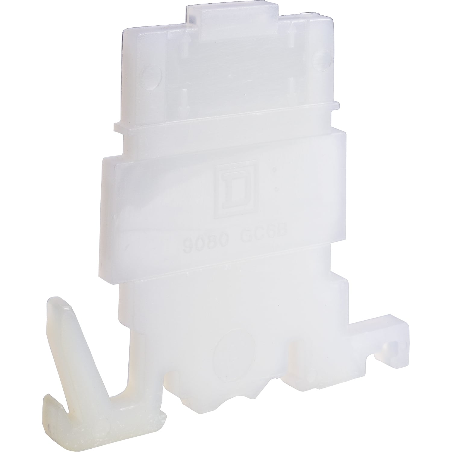 9080GC6B Linergy End Barrier, For Use With Class 9080GC6 Terminal Block, 35 mm DIN Rail/9080GH Track Mounting, Nylon, Natural