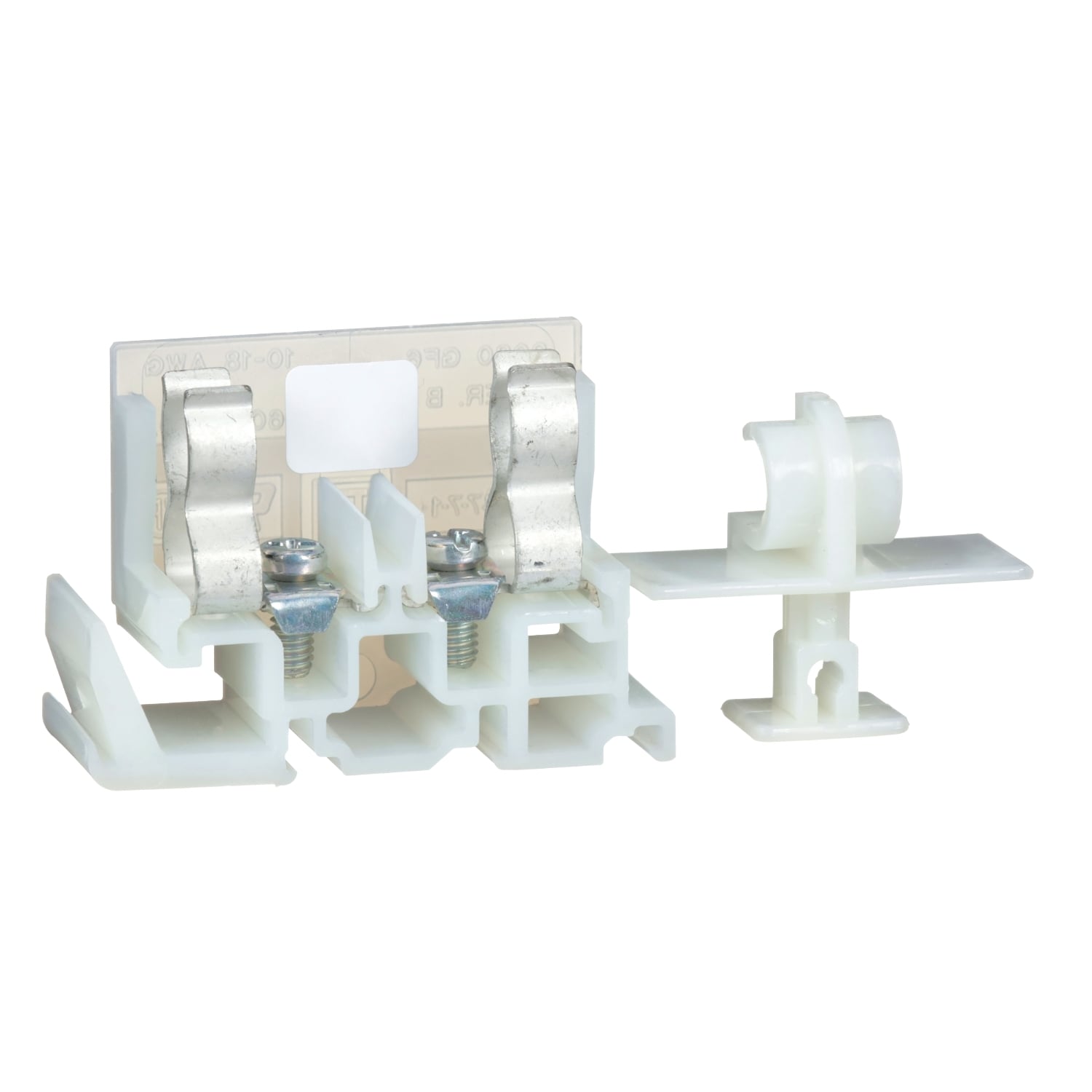 9080GF6 9080G Terminal Block, 600 V AC/DC, 30 A, 18 to 10 AWG Wire, DIN Rail Mount
