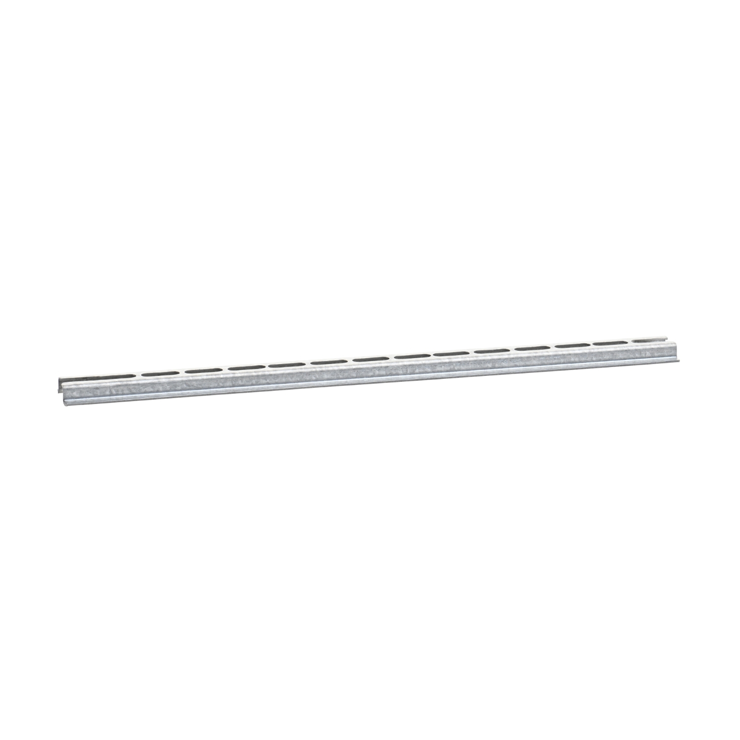 9080GH109 Standard Mounting Track, 9 in L x 0.81 in W x 0.22 in H, Galvanized Steel
