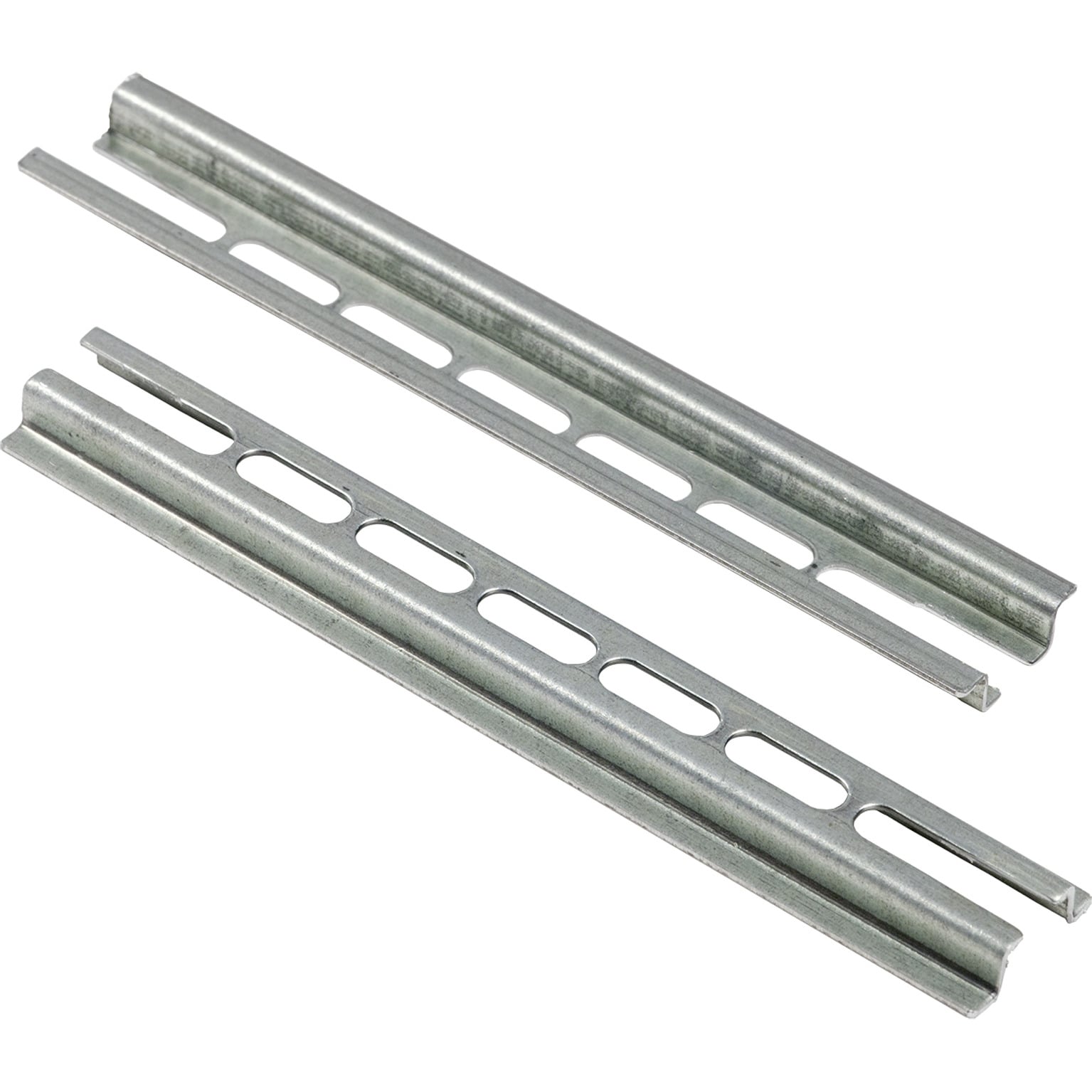 9080GH115 Standard Mounting Track, 15 in L x 0.81 in W x 0.22 in H, Galvanized Steel