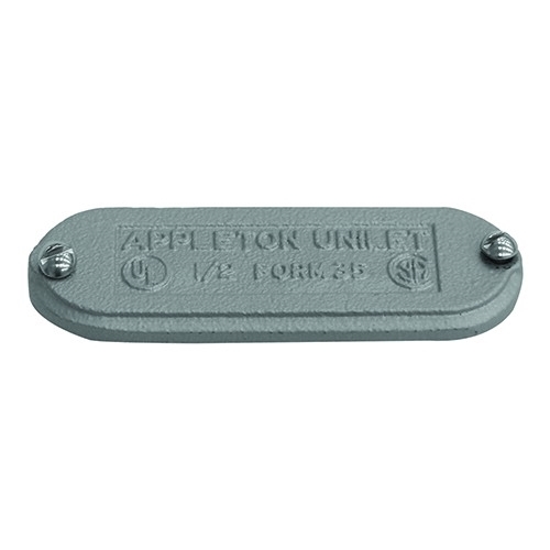Form 85; Unilet; Blank Conduit Cover; 3/4 Inch, Cast Aluminum