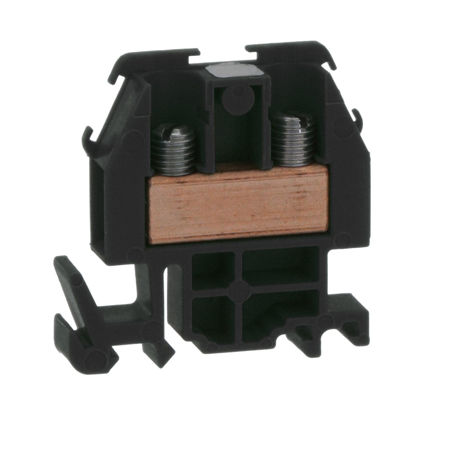 9080GRB6 9080G Standard Terminal Block, 600 V AC/DC, 60 A, 22 to 8 AWG Cu Wire, DIN Rail Mounting