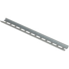 Terminal block, Linergy, mounting track, 35 mm DIN rail, with slotted mounting holes, 3 inches long