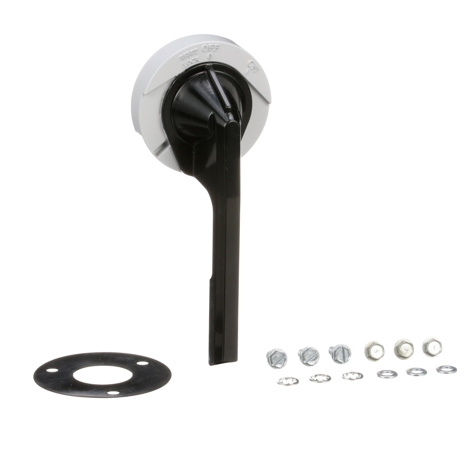 9421LH6 Door Mount Operating Mechanism Handle Assembly, 6 in L, Black