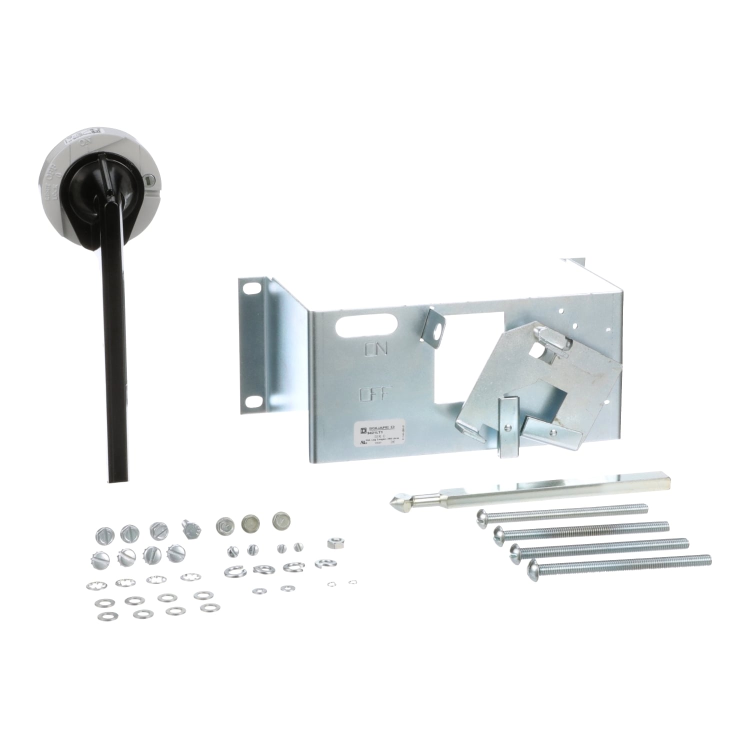 9421LT4 Long Shaft Circuit Breaker Operating Mechanism, NEMA 1/3R/12 NEMA Rating, Rotary Handle Handle/Operation, For Use With MEL, MXL, MAL, MHL Series 800 A, MEL, MXL, MAL, MHL Series 1200 A Circuit Breaker