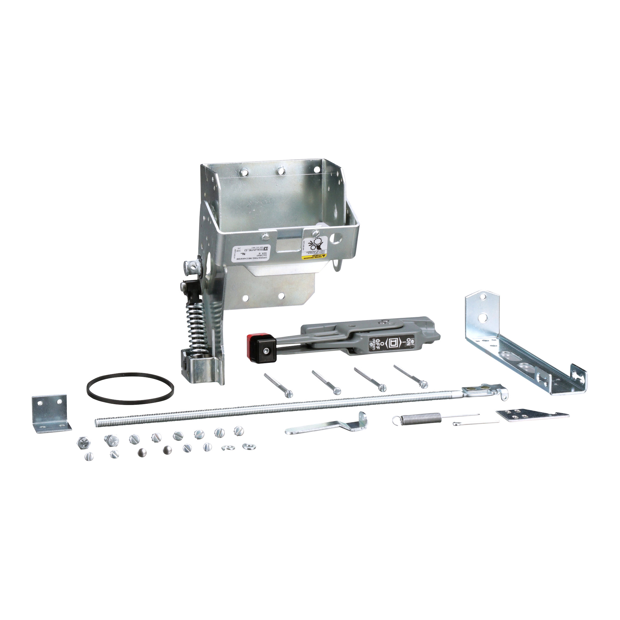 9422ARN21 9422R Bracket Mount Variable Depth Circuit Breaker Disconnect Operating Mechanism, Handle/Rod Handle/Operation, Flange Handle Mounting, For Use With Type FAL/FHL 100 A 2/3-Pole Circuit Breaker
