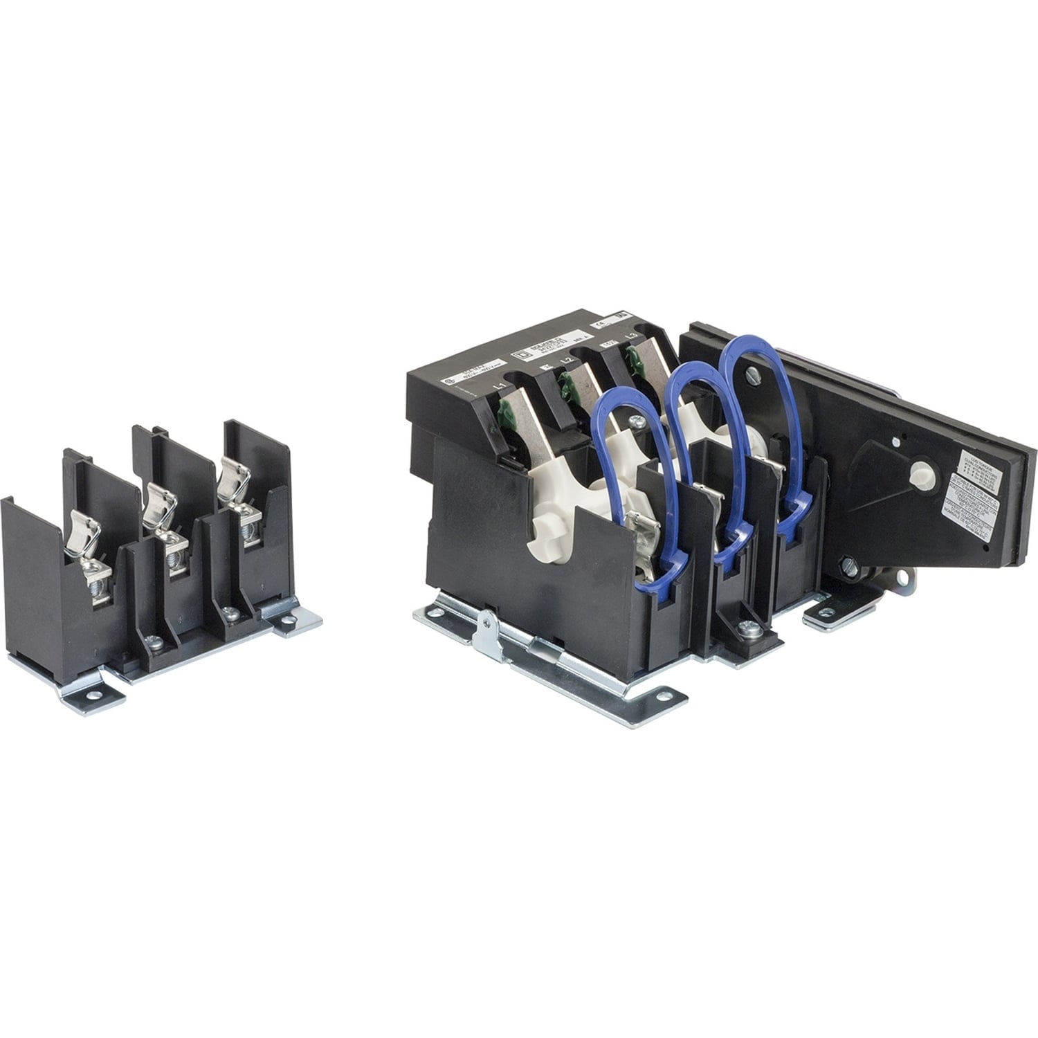 Operating mechanism, flange mounted, variable depth, 30A, 600V, fuseholder, switch mechanism, 6 inch handle, NEMA 4X