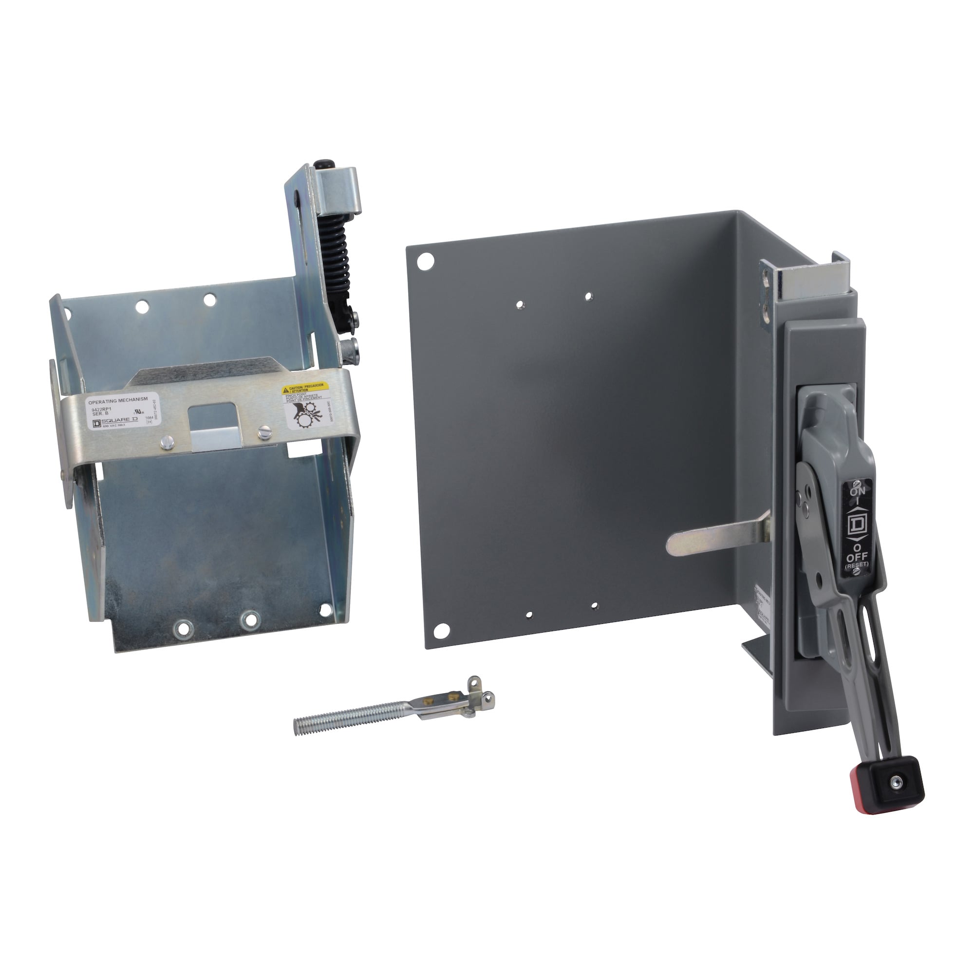 9422BP1 9422R Flange/Bracket Mount Operating Mechanism, For Use With Type KAL/KHL 250 A 2/3-Pole Circuit Breaker