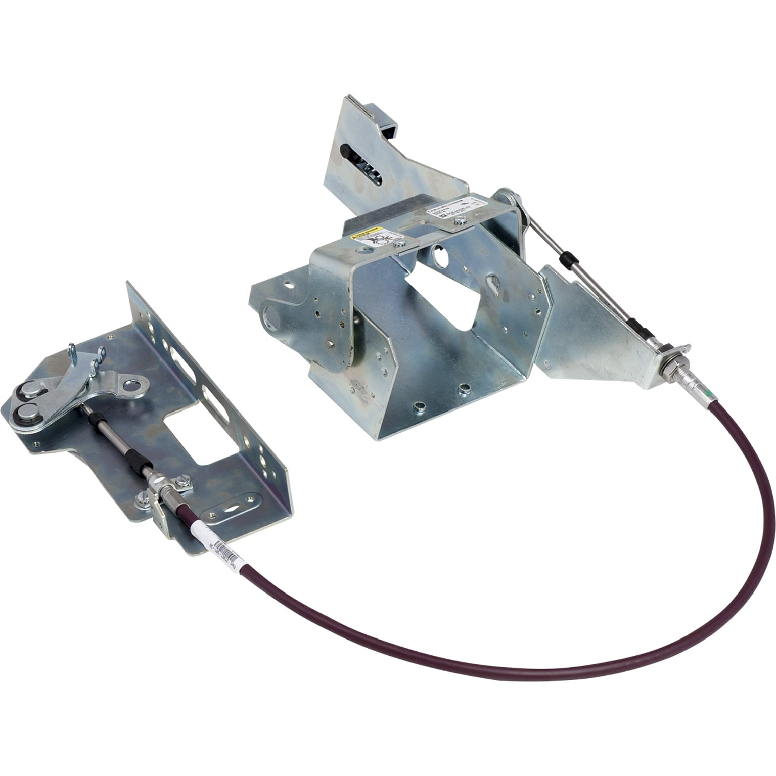 9422CFA30 Direct/Flange Mount Flexible Single Cable Operating Mechanism, For Use With Class 9422 Handle Operator and Type FAL/FCL/FHL 100 A 2/3-Pole Circuit Breaker, 5-3/4 to 24 in Handle to Device Connection