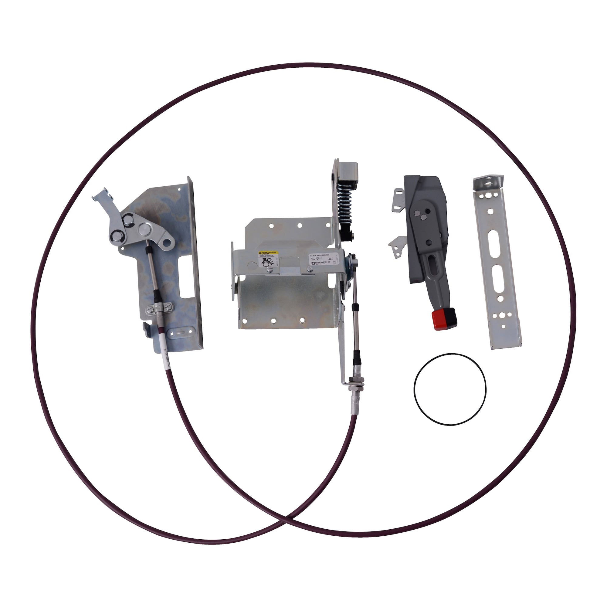9422CFA51 Flexible Single Cable Operated Circuit Breaker Disconnect Operating Mechanism, NEMA 1/3/3R/12 NEMA Rating, For Use With Class 9422 Handle Operator and Type FAL/FCL/FHL 100 A 2/3-Pole Circuit Breaker