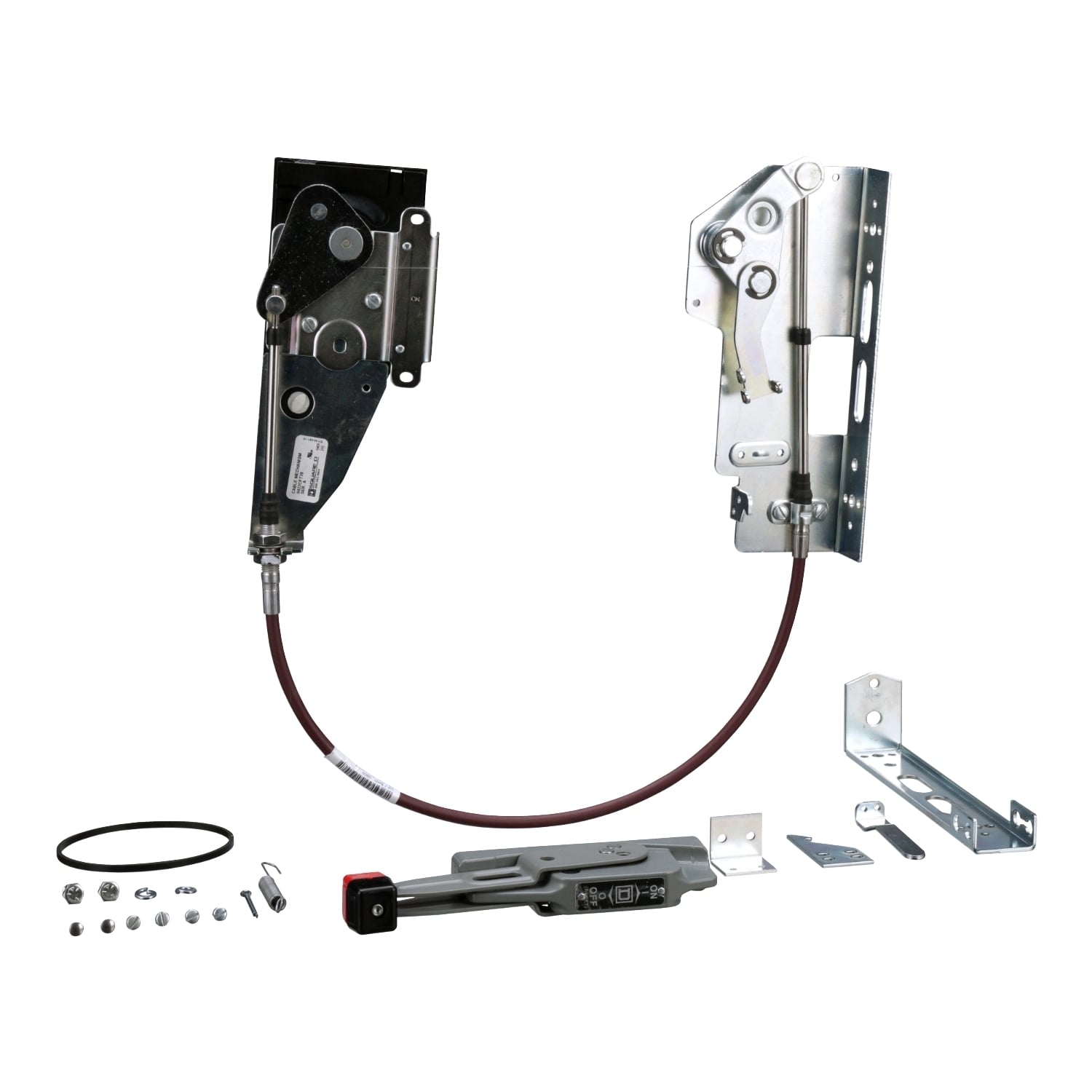 9422CFT31 Single Cable Operated Disconnect Switch Operating Mechanism, NEMA 1/3/3R/4/12 NEMA Rating, Flange Handle Mounting, For Use With TCF, TCN, TDF, TDN, TEF, TEN Series 30 to 100 A, 9422T and 9422T Fusible and Non-Fusible Disconnect Switch
