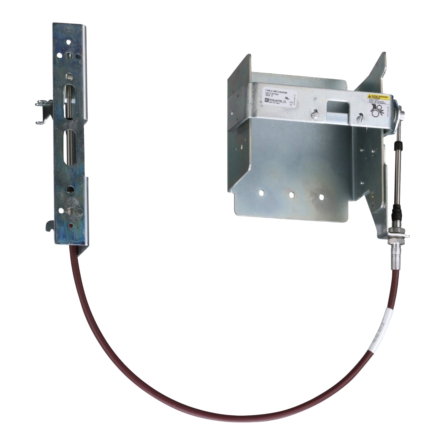 9422CSF304 Flexible Single Cable Operating Mechanism, Handle Handle/Operation, For Use With PowerPact H-Frame 150 A 4-Pole Circuit Breaker
