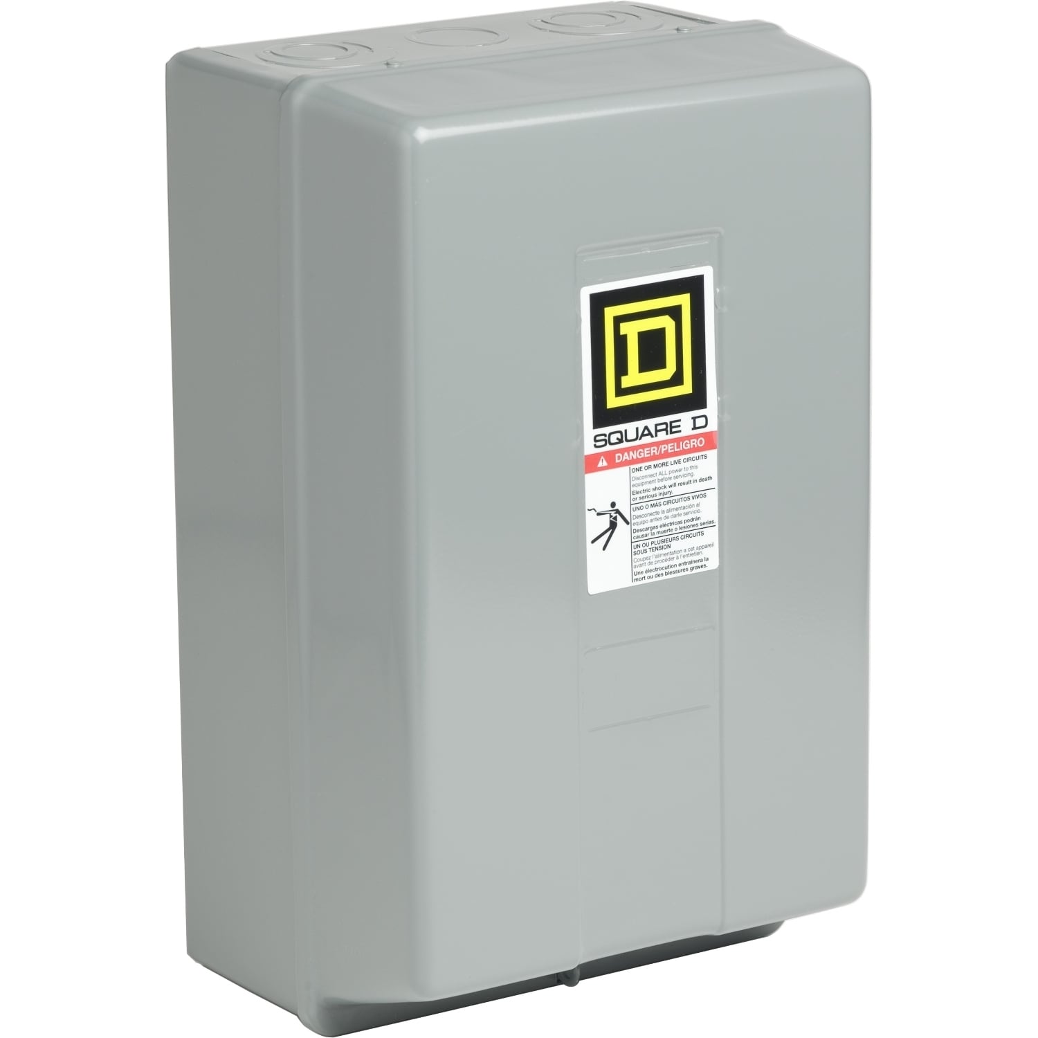 9991LG1 General Purpose Enclosure, 7.52 in W x 5.91 in D x 9.76 in H, NEMA 1, Steel