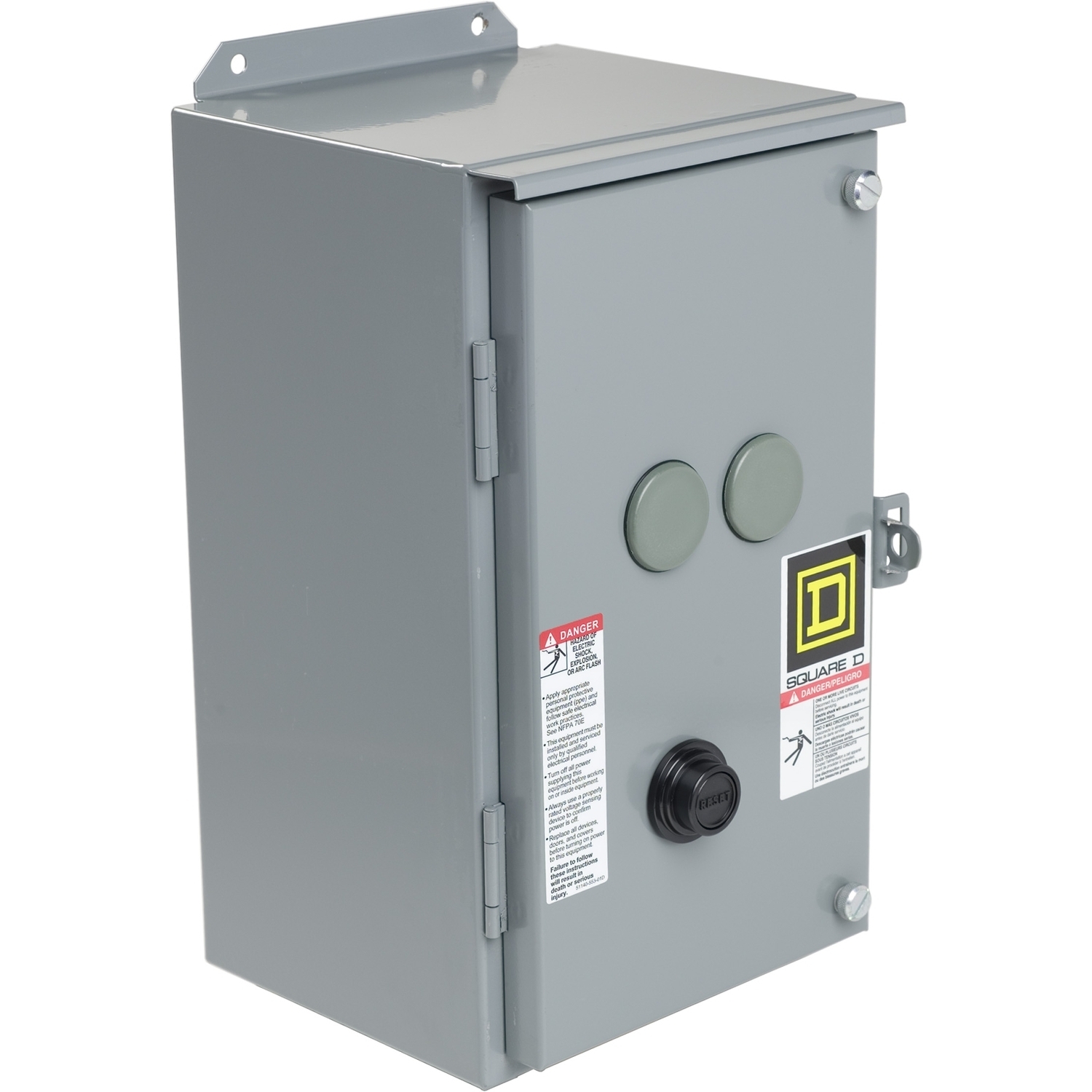 9991SDA11 Contactor/Starter Enclosure, For Use With Class 8502 Magnetic Contactors, Class 8903 Lighting Contactors, Class 8536 Magnetic Starters
