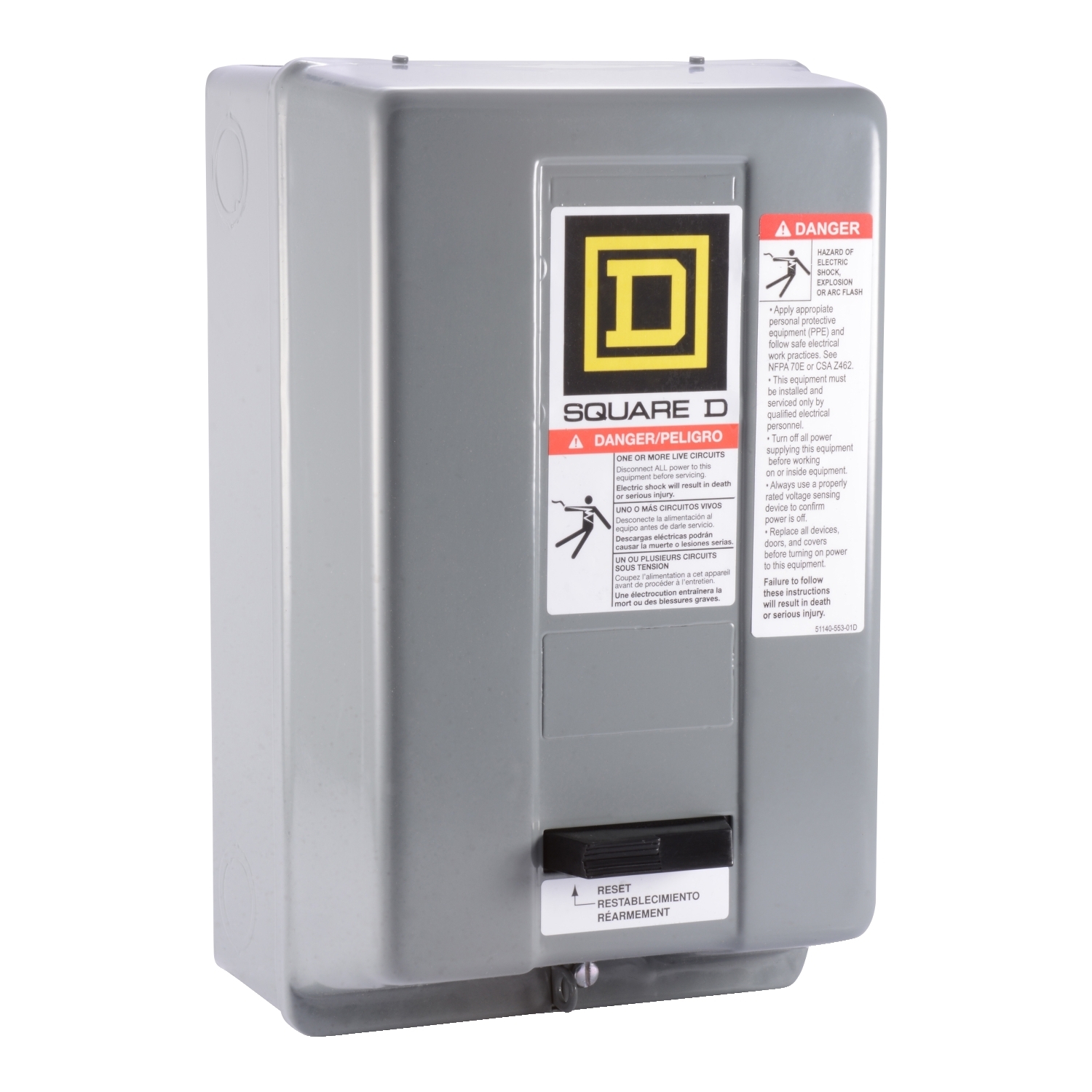 9991SDG8 Contactor/Starter Enclosure, For Use With 8536SDO Starters and Contactors