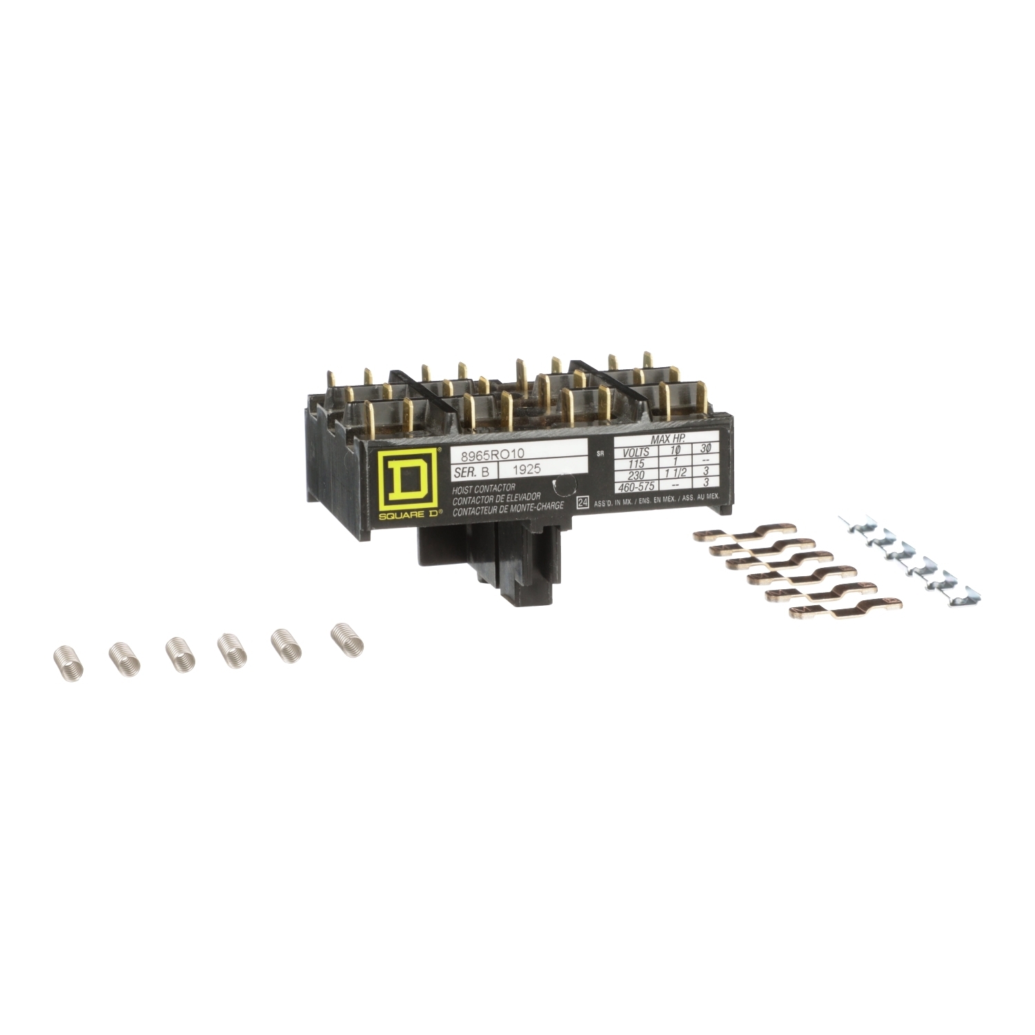9998RA10 Replacement Contact Kit, 1NO Contacts