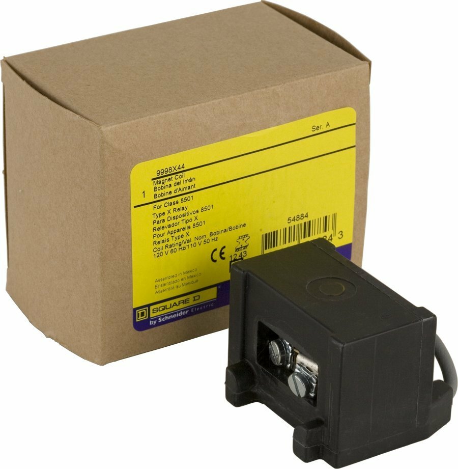 9998X62 Replacement AC Magnet Coil, 440/480 VAC, 143/25 A, 50/60 Hz